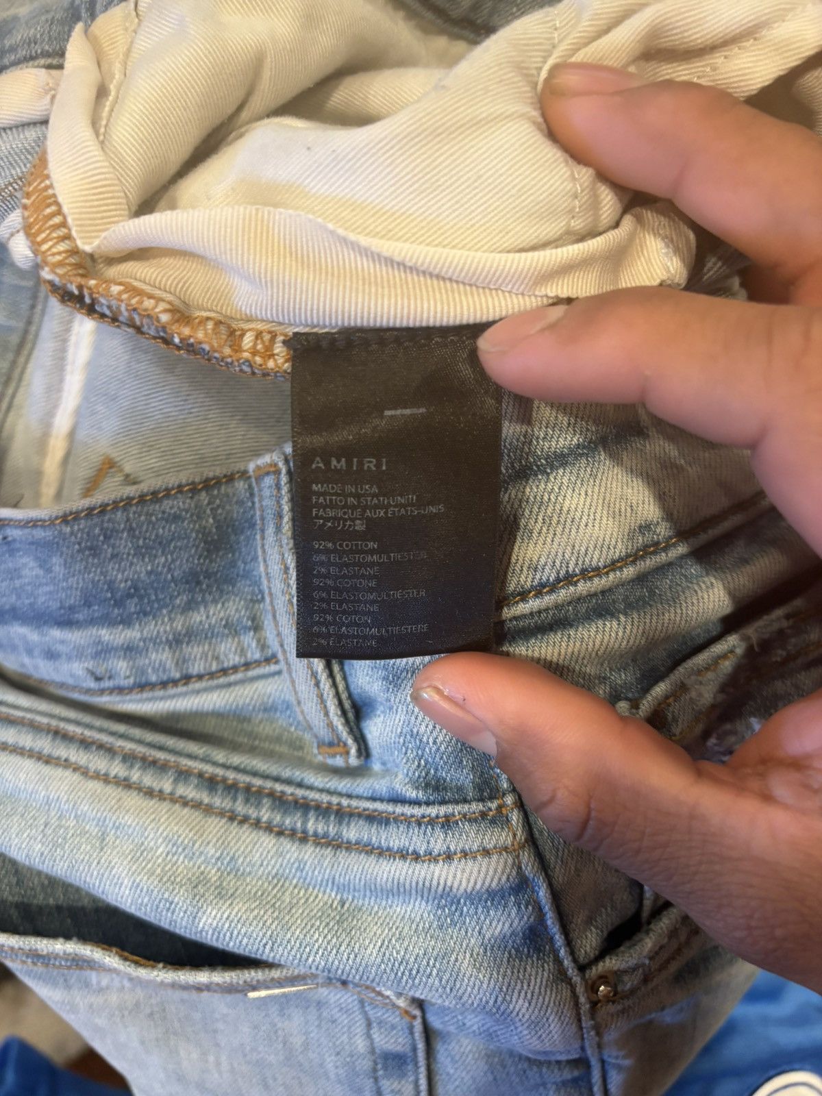 Amiri Amiri jeans Size US 30 / EU 46 - 11 Thumbnail