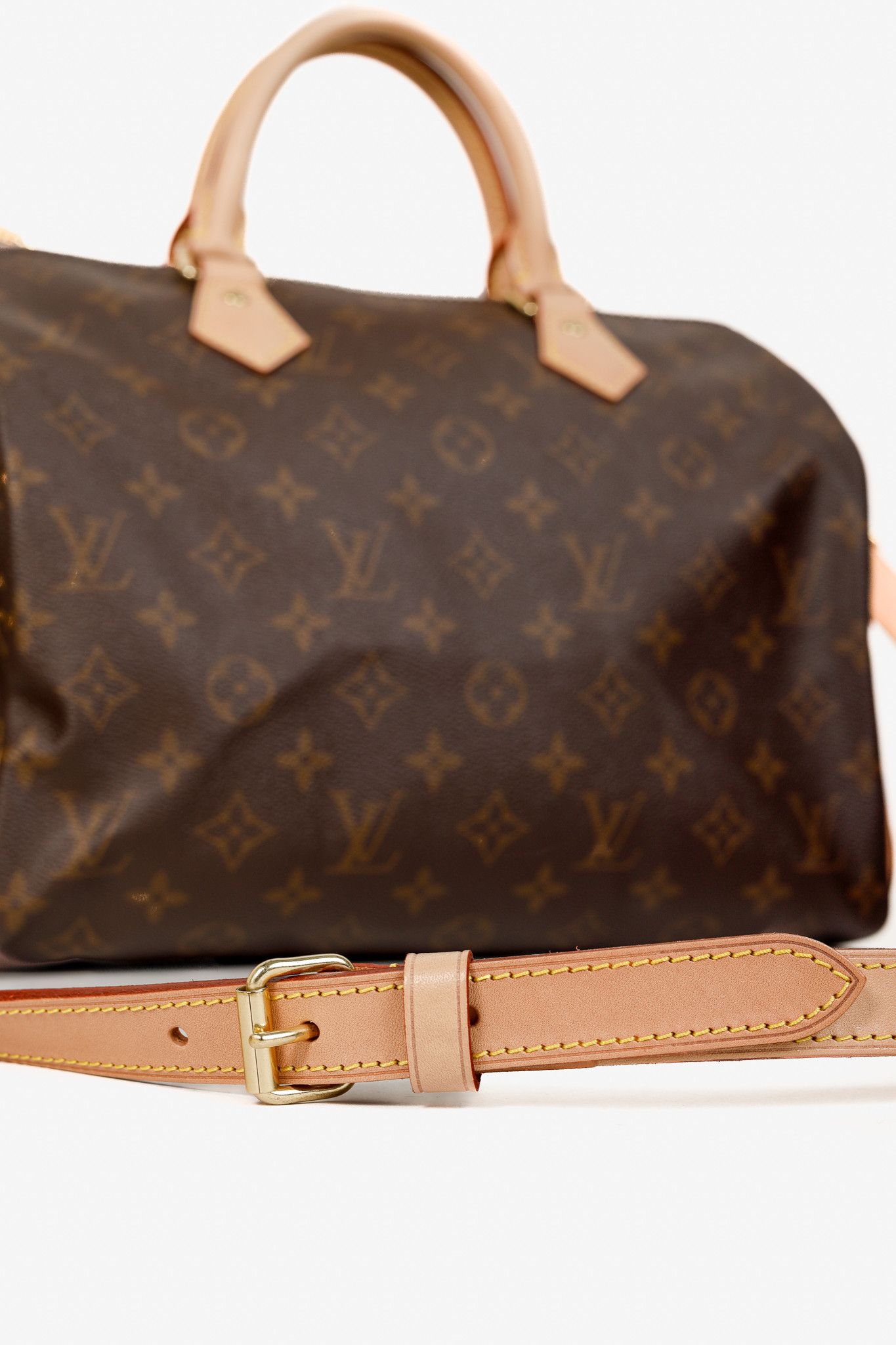 Louis Vuitton Louis Vuitton Speedy 30 Monogram Canvas Bag Size ONE SIZE - 7 Thumbnail