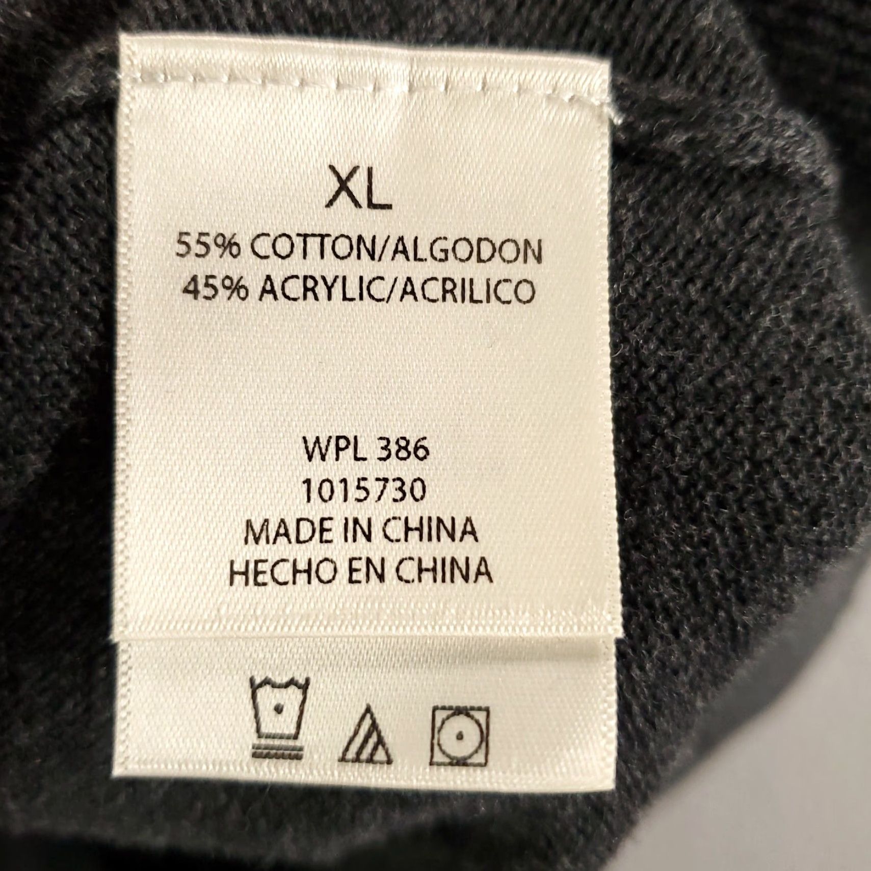 Haggar Mens Cardigan XL Gray Long Sleeve Button Up Sweater Haggar Classic Knit V-Neck Casual Fall Winter Spring Business Travel Mens Size US XL / EU 56 / 4 - 6 Thumbnail