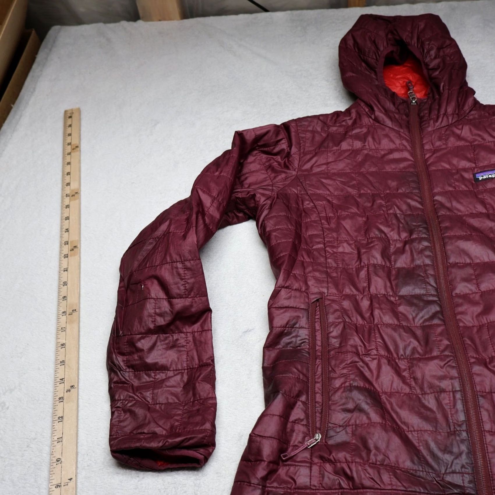 Patagonia Patagonia Jacket Womens Medium Red Nano Puff Insulated Light Pack Puffer Size M / US 6-8 / IT 42-44 - 2 Thumbnail