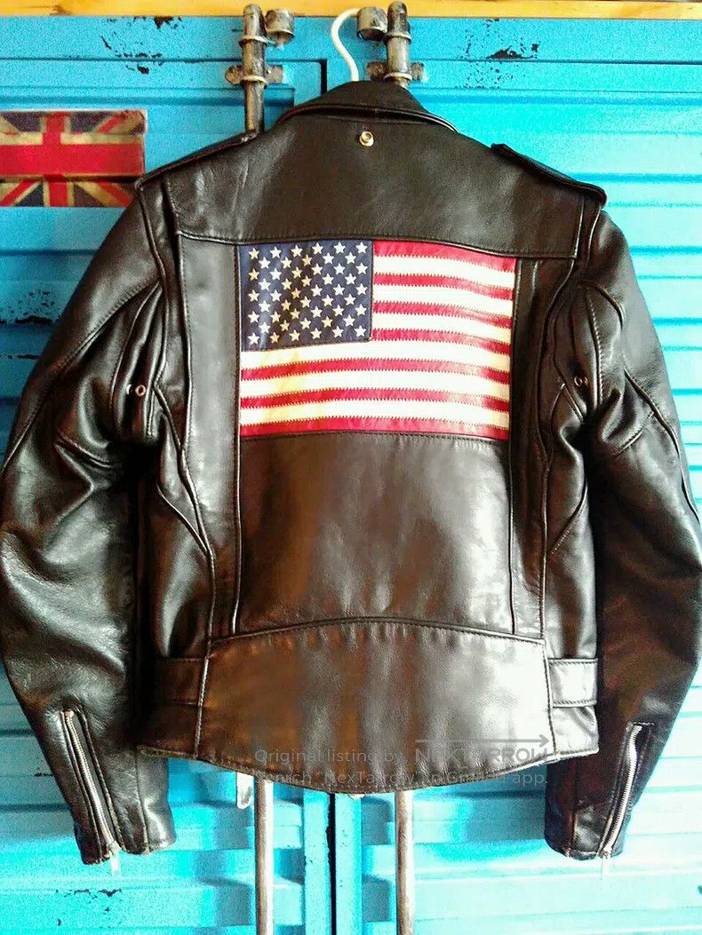 Schott Schott Heavy cowhide motorcycle leather jacket Size US XS / EU 42 / 0 - 1 Thumbnail