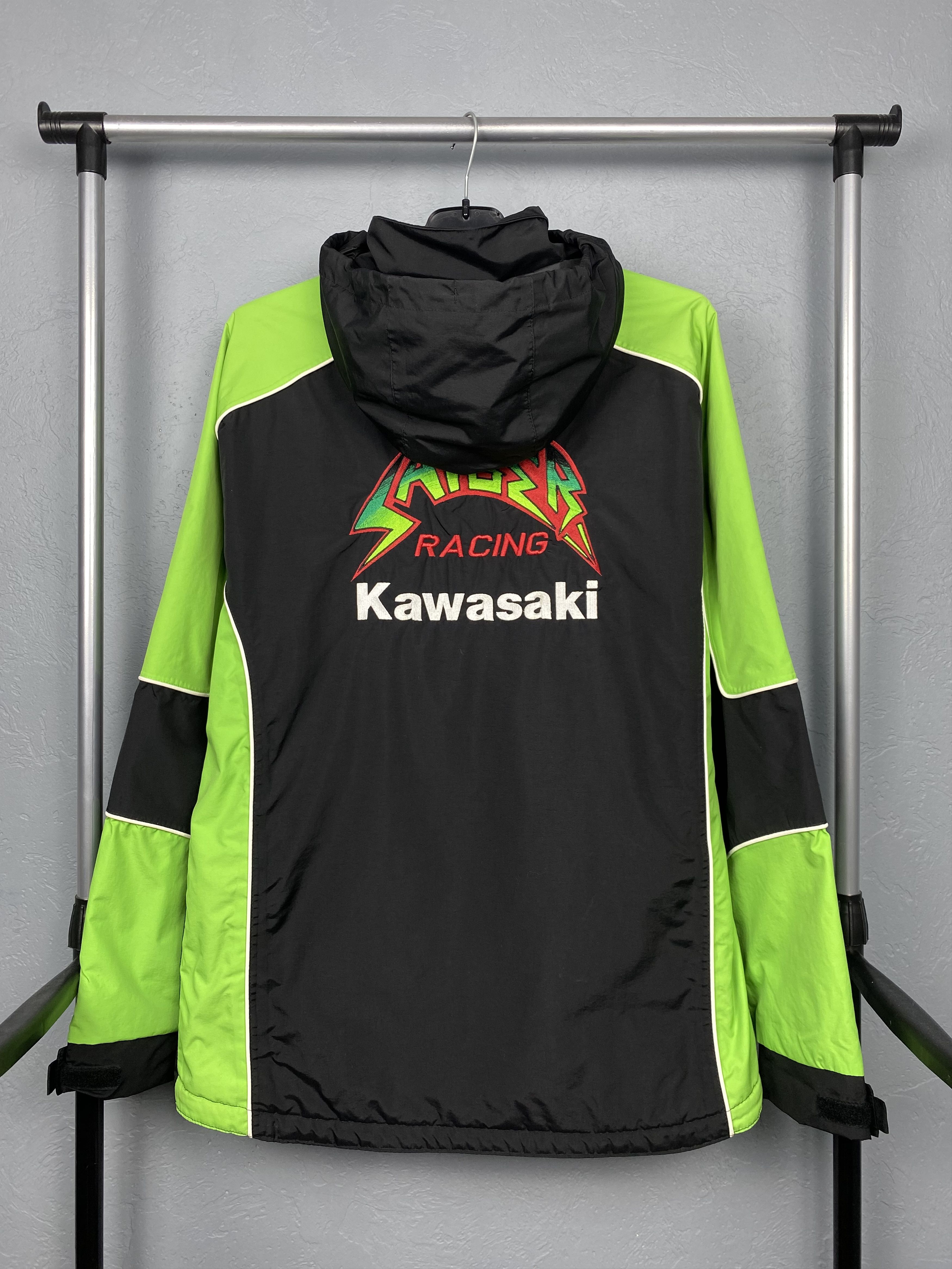 Japanese Brand Kawasaki Team Vintage Japanese Saiger Moto Racing Jacket Y2K Size US L / EU 52-54 / 3 - 7 Thumbnail