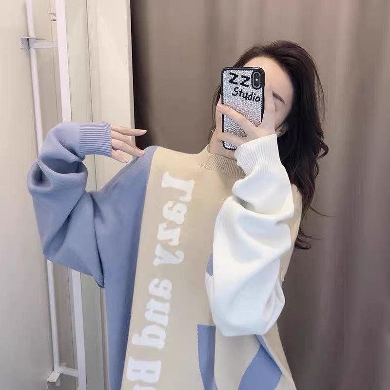 Other “Lazy and Busy” Oversized Statement Sweater – Size Large Size L / US 10 / IT 46 - 2 Thumbnail