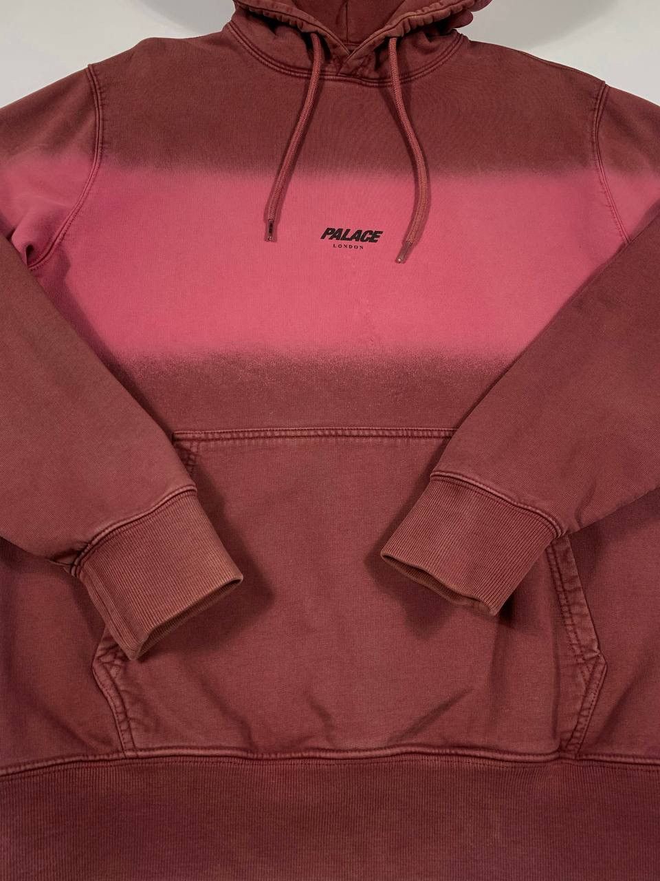 Palace Palace Red Faded Hoodie Y2K Style Size US M / EU 48-50 / 2 - 4 Thumbnail