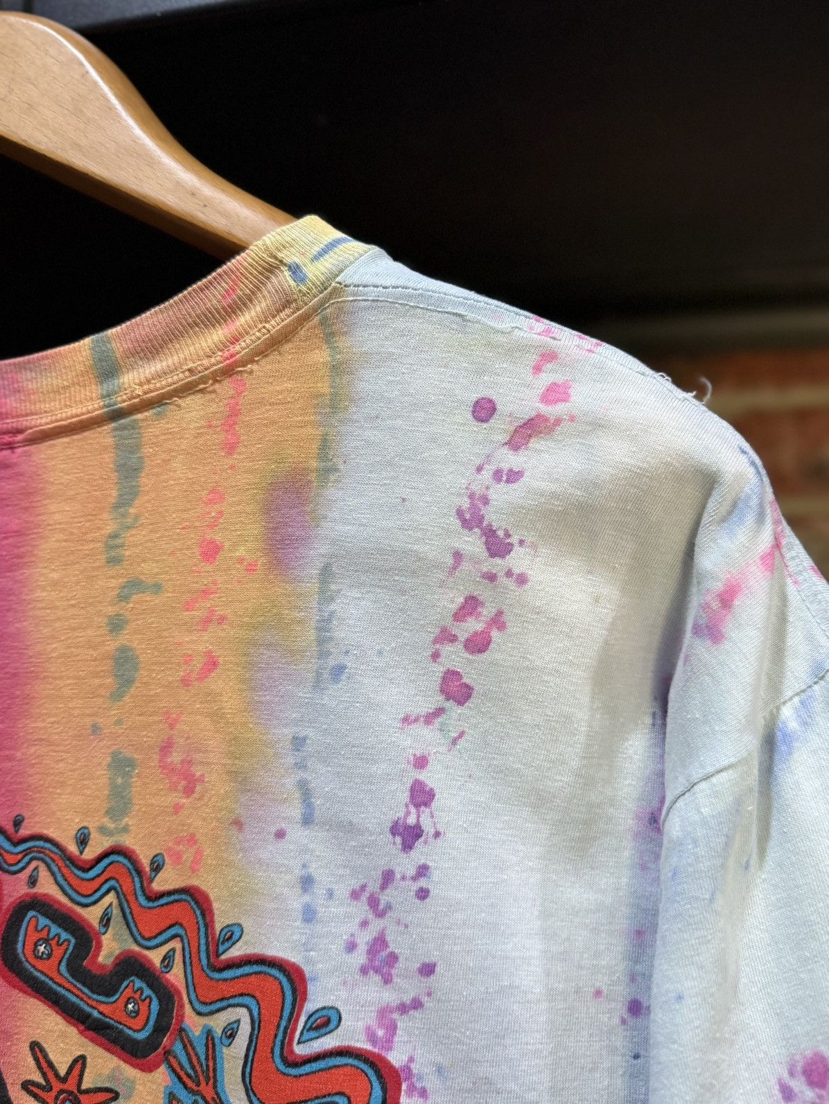 Arts & Science Vintage 90s Art Earth Tribe Tie Dye Tee Size US L / EU 52-54 / 3 - 5 Thumbnail