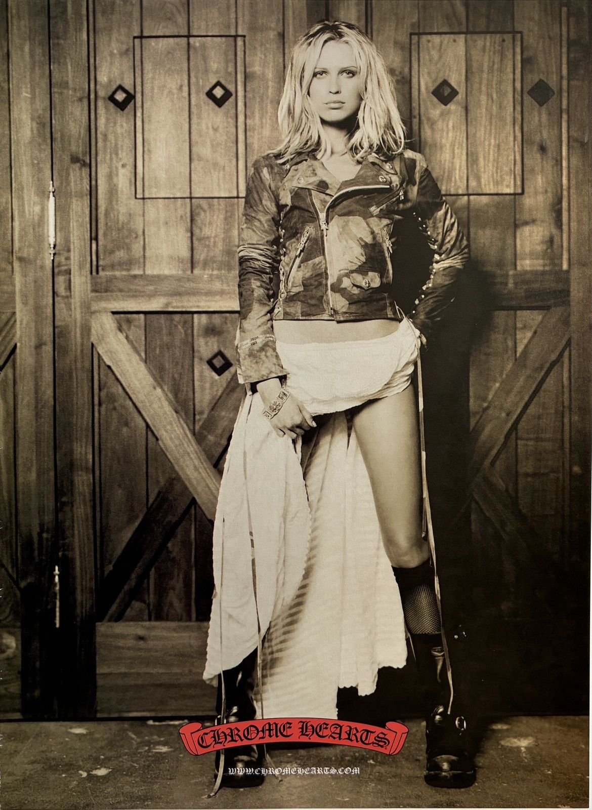Chrome Hearts Chrome Hearts vintage photo Framed poster 9x11 Size ONE SIZE - 2 Thumbnail
