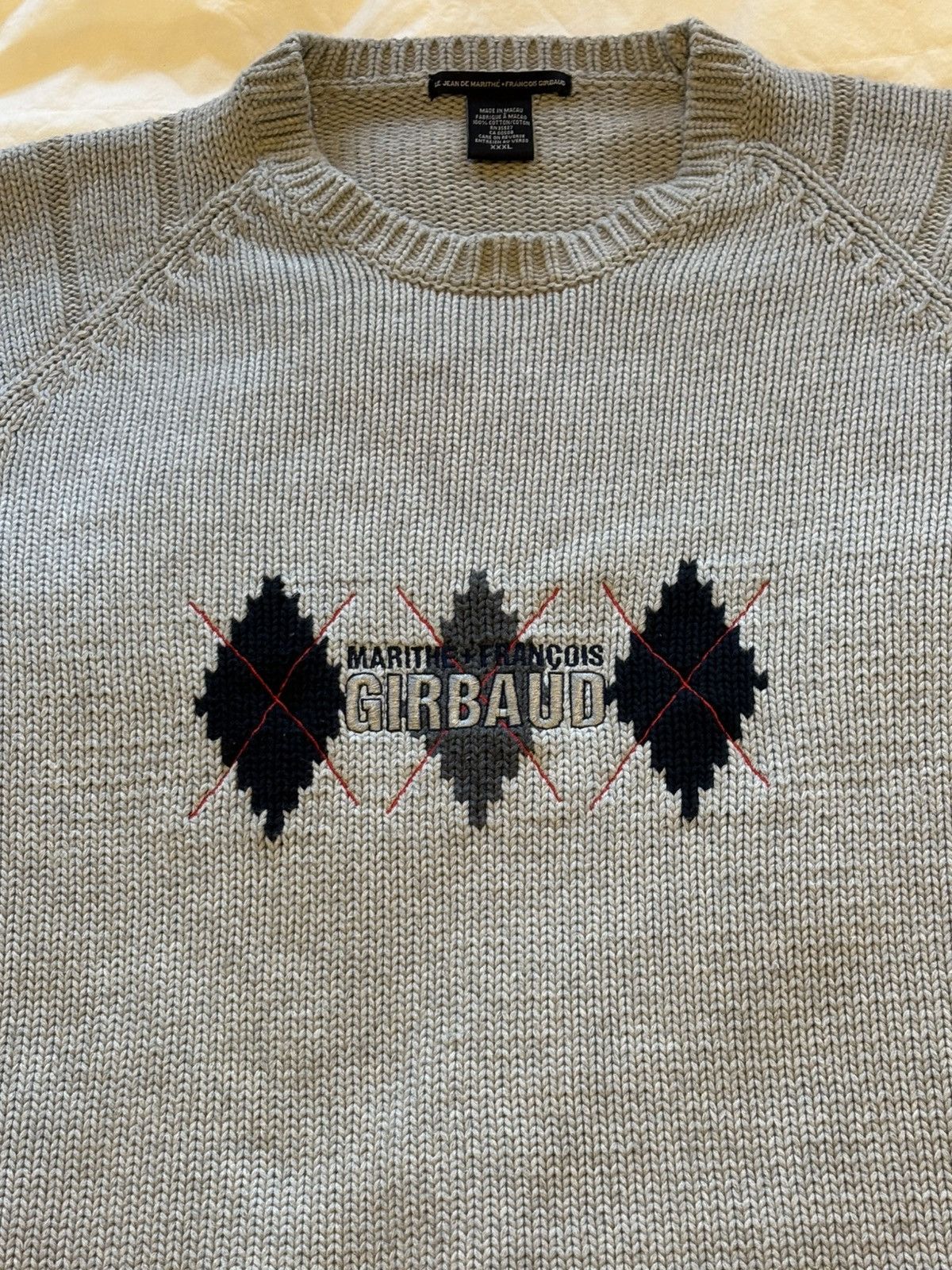 Marithe + Francois Girbaud Oversized Girbaud Knit Sweater Size US XXL / EU 58 / 5 - 2 Thumbnail