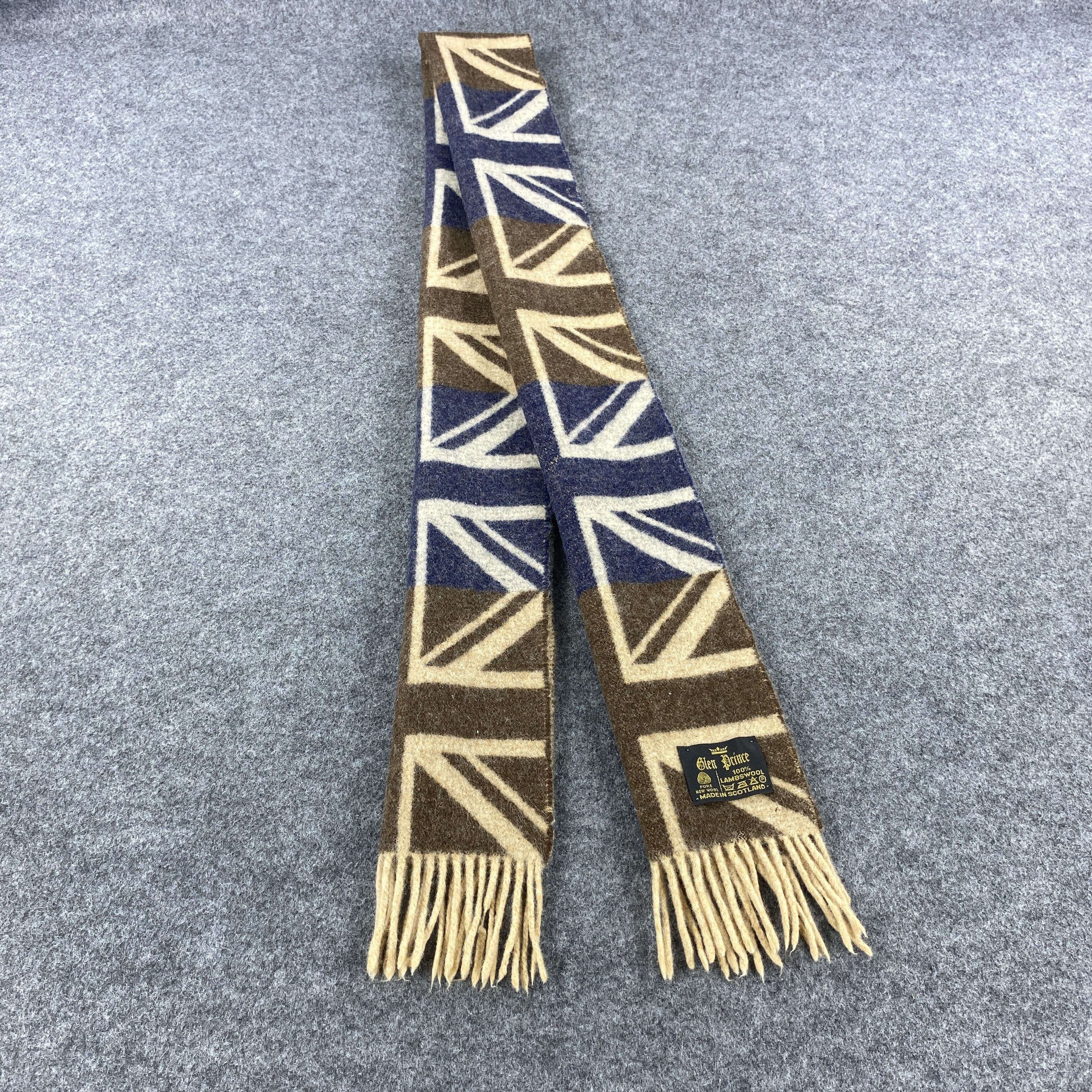 Vintage GF10562 Glen Prince Scarf Neck Wear Muffler Nova Check Size ONE SIZE - 1 Thumbnail