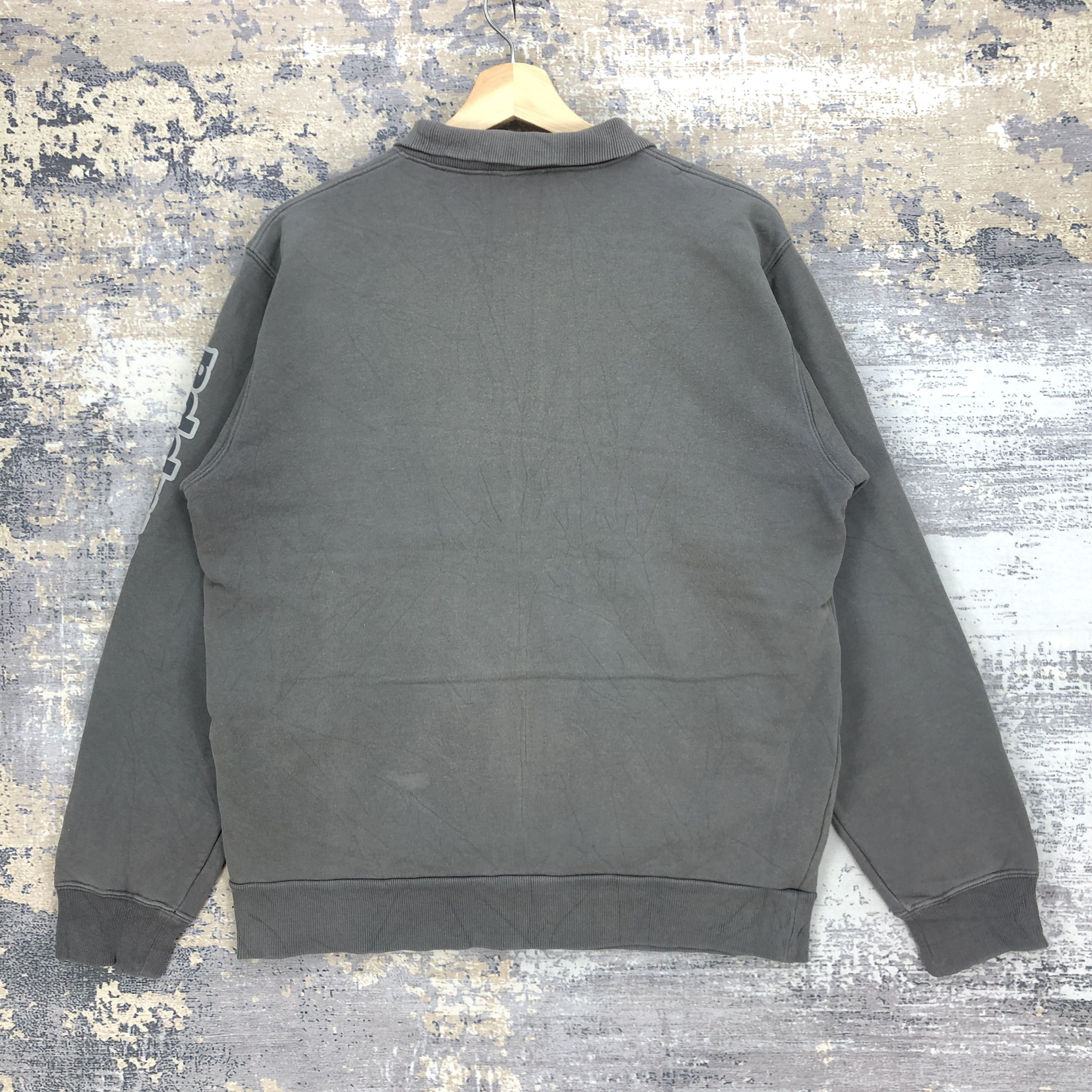 Kappa × Vintage Vintage 90's Kappa Zipper Sweater Kappa Sweatshirt Jumper Size US M / EU 48-50 / 2 - 7 Thumbnail