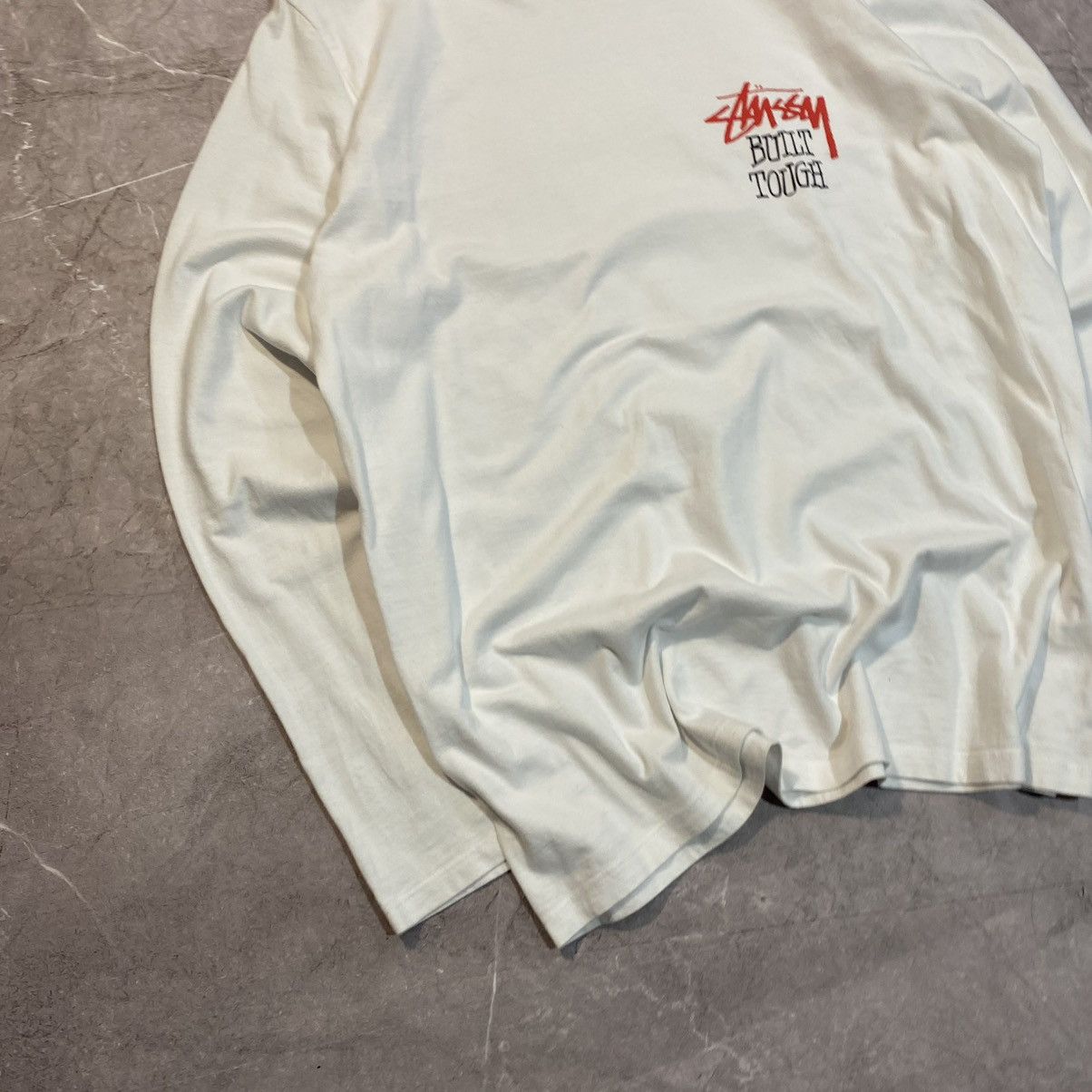 Stussy STUSSY BUILT TOUGH BIG LOGO LONG SLEEVE BEAR STREETWEAR Size US M / EU 48-50 / 2 - 11 Thumbnail
