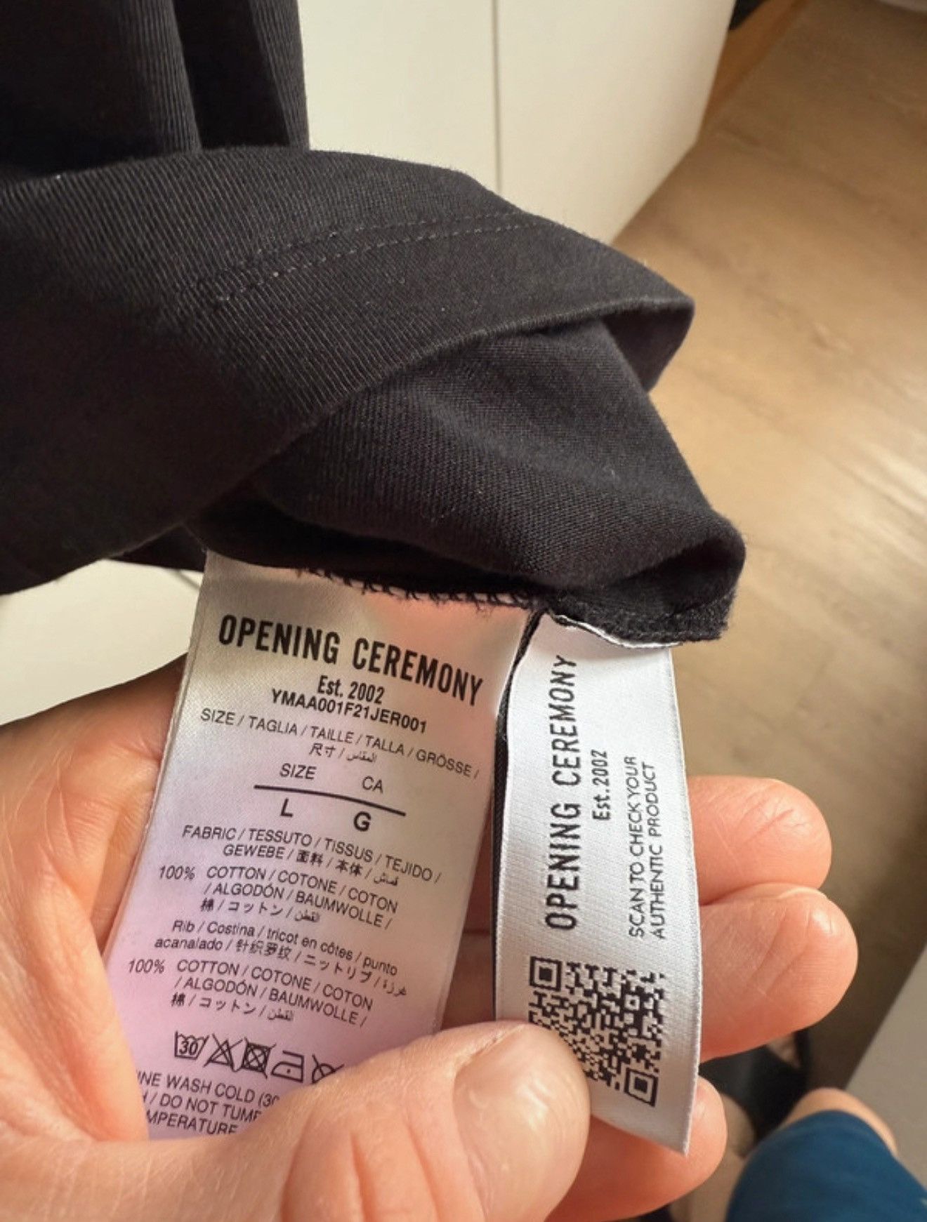 Opening Ceremony Opening Ceremony - Box Logo T-Shirt in size L Size US L / EU 52-54 / 3 - 8 Thumbnail