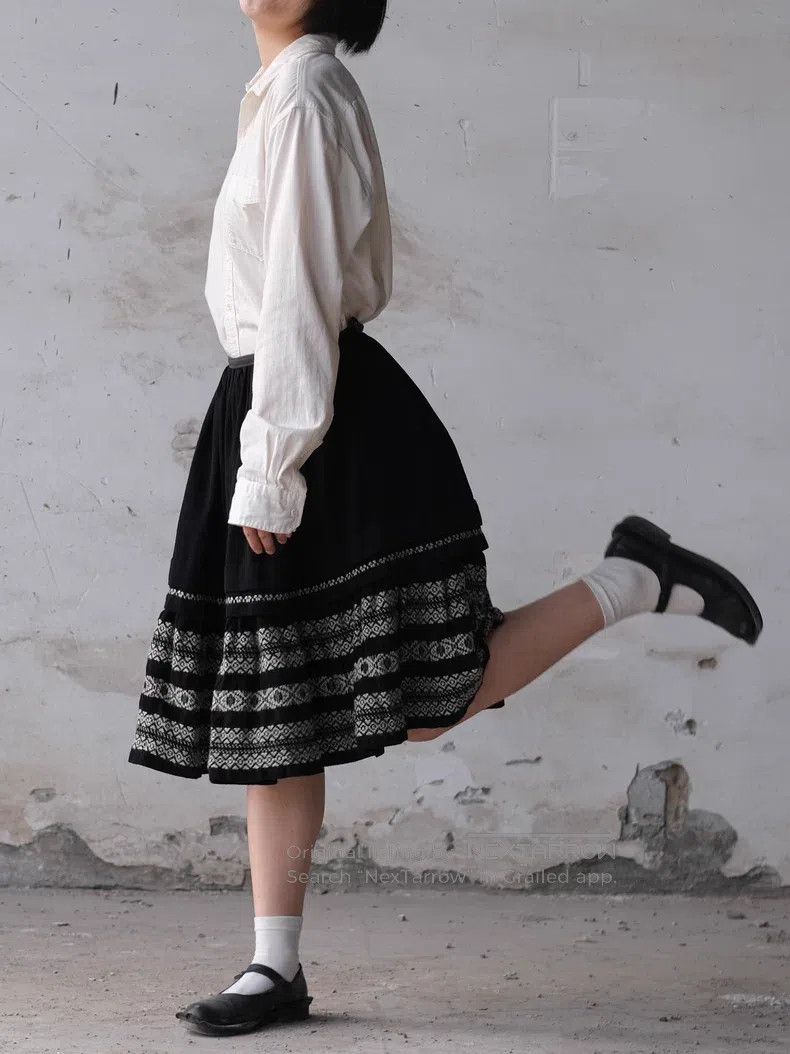 Comme des Garcons Comme Des Garcons size M Poster Style Ethnic Embroidered S Size 23" - 1 Thumbnail