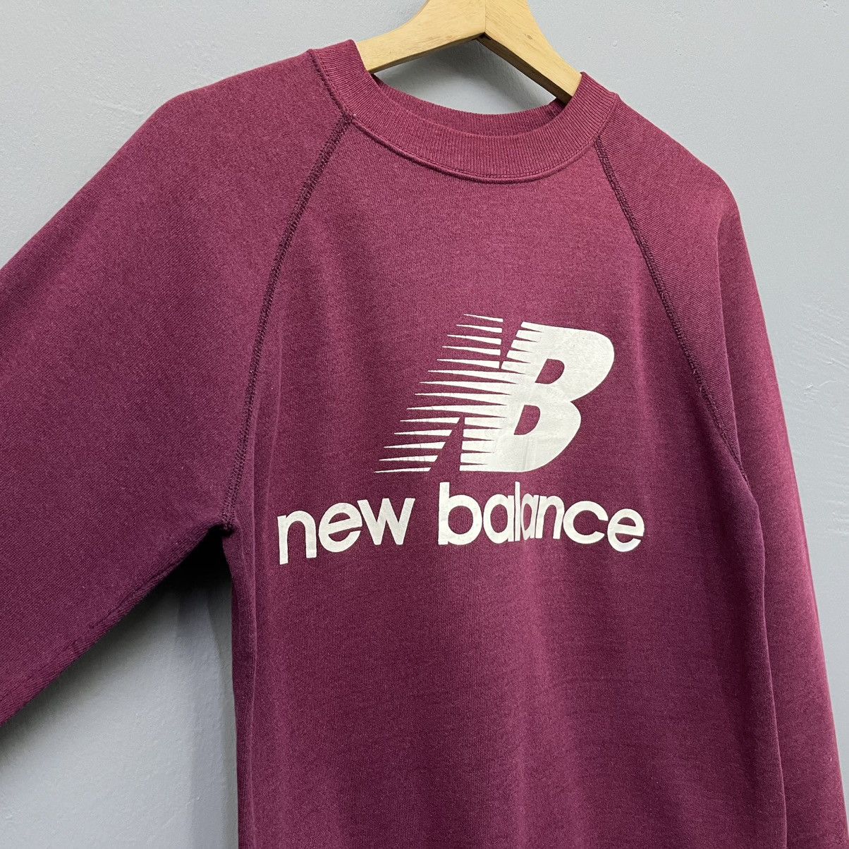 Hanes × New Balance Vintage 80s New Balance Crewneck Sweatshirt Size US M / EU 48-50 / 2 - 5 Thumbnail