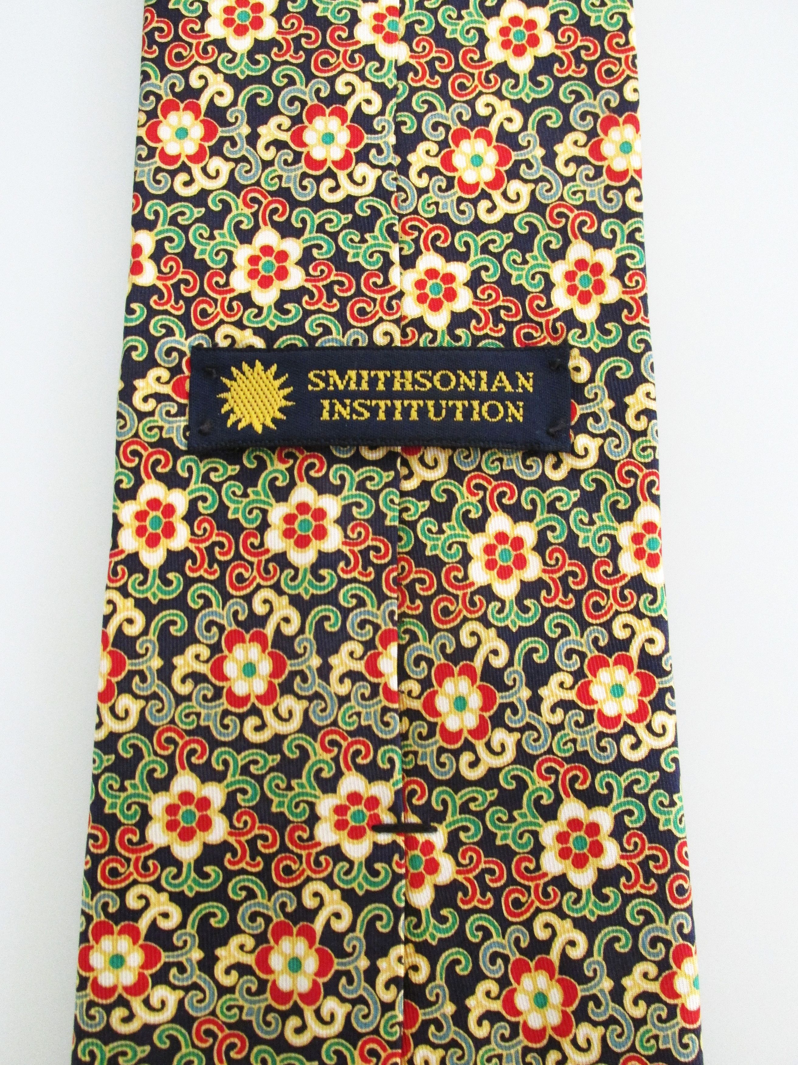 Other Smithsonian Institution Vintage Men's Silk Tie Size ONE SIZE - 5 Thumbnail
