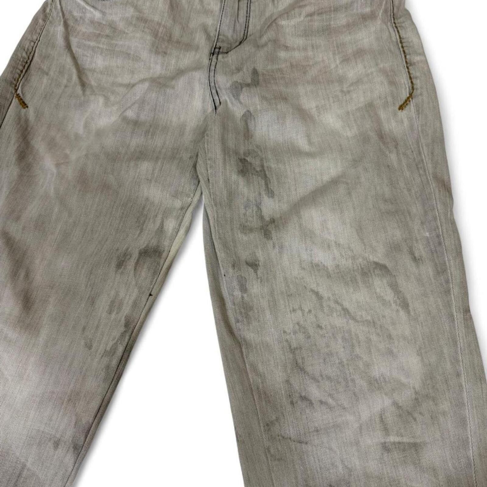 Other OPT denim jeans with gold embroidery Size 31" - 3 Thumbnail