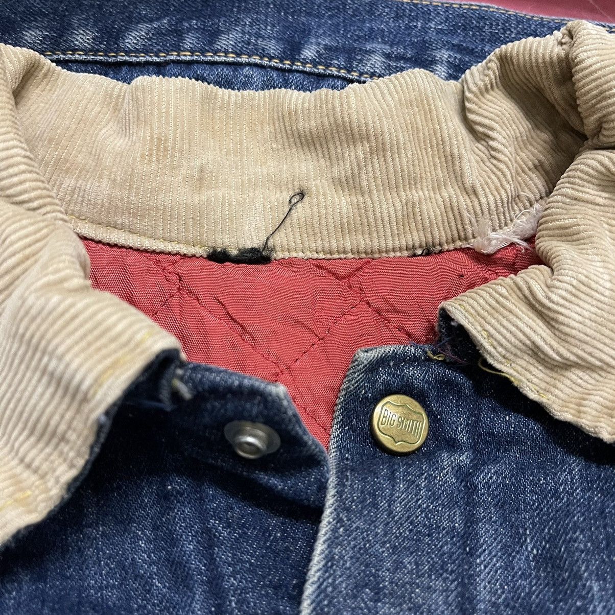 Vintage Vintage Big Smith Denim Jacket Distressed Size US L / EU 52-54 / 3 - 11 Thumbnail