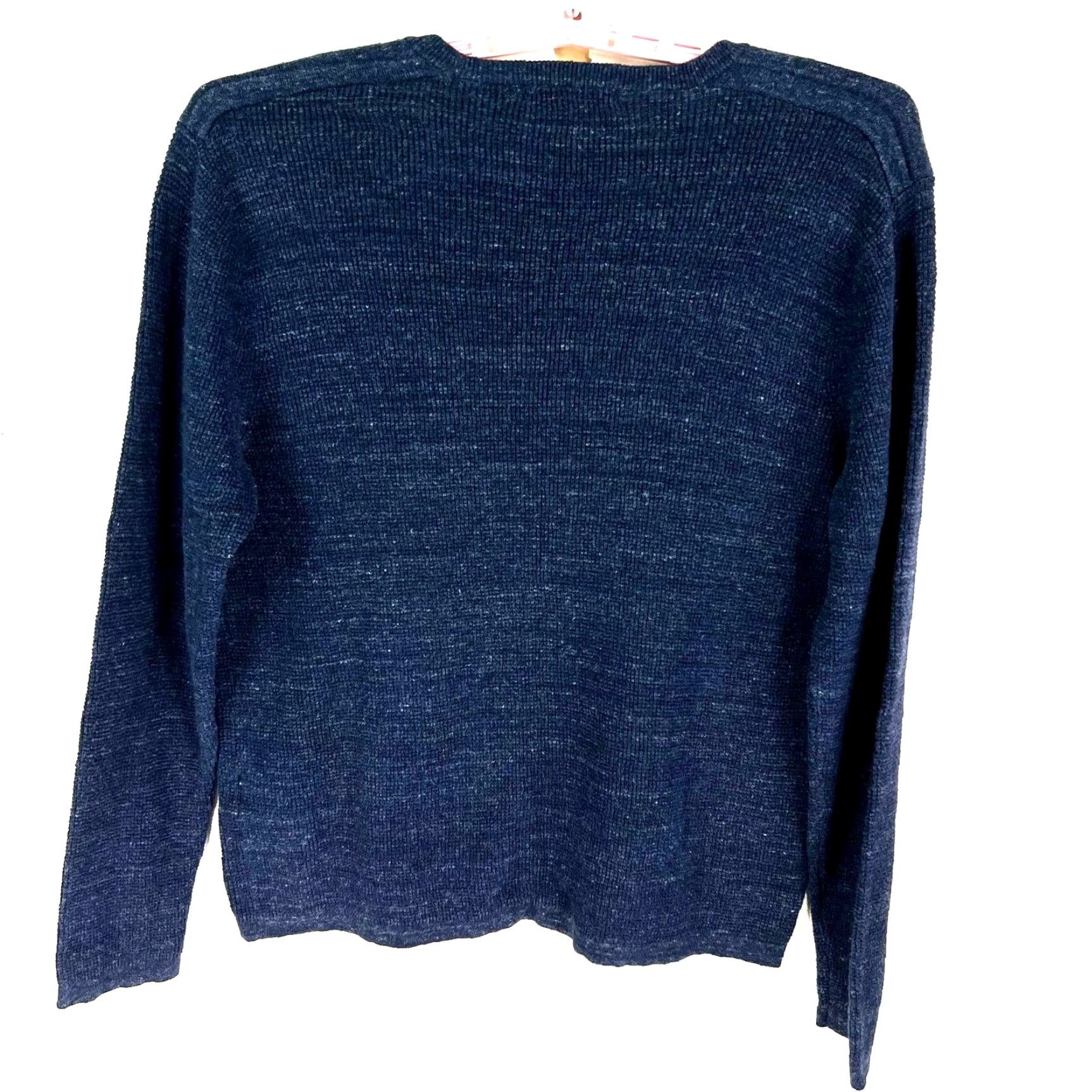 Michael Kors MICHAEL KORS Wool Blend Pullover Sweater XL Blue Crew Neck Long Sleeve Regular Fit Mens Size US XL / EU 56 / 4 - 7 Thumbnail