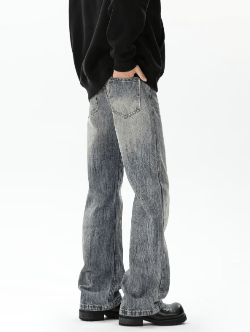 Japanese Brand × Jean American retro washed high street handsome distressed jeans Size US 32 / EU 48 - 5 Thumbnail