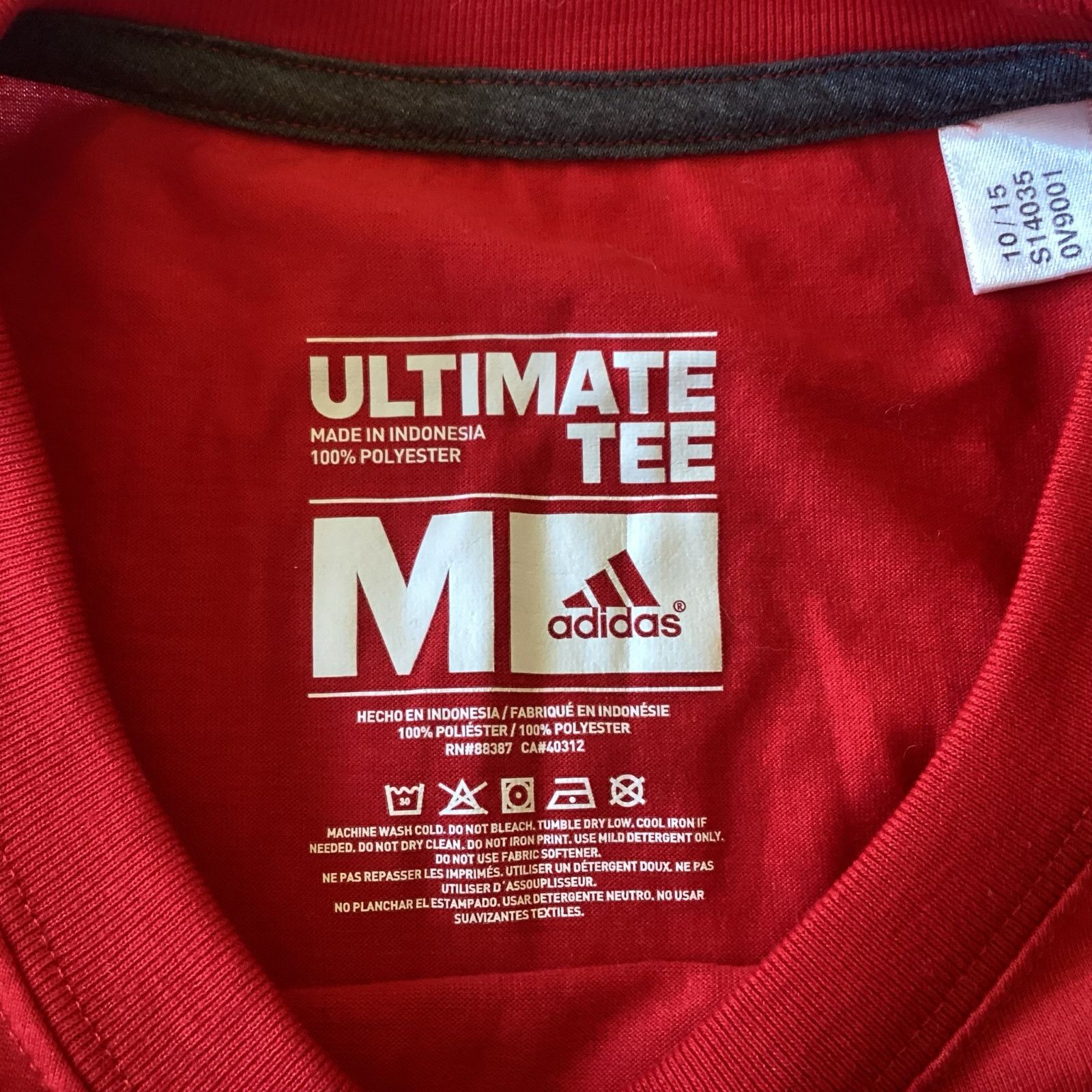 Adidas Adidas Ultimate Tee Size US M / EU 48-50 / 2 - 2 Thumbnail