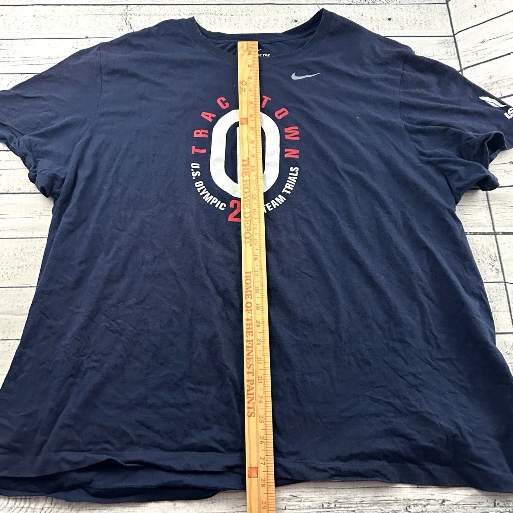 Nike Nike 2020 Olympic Trials USATF Tracktown USA Short Sleeve T Shirt Men's 3XL Blue USA Shirt Mens 3XL Size US XXL / EU 58 / 5 - 3 Thumbnail