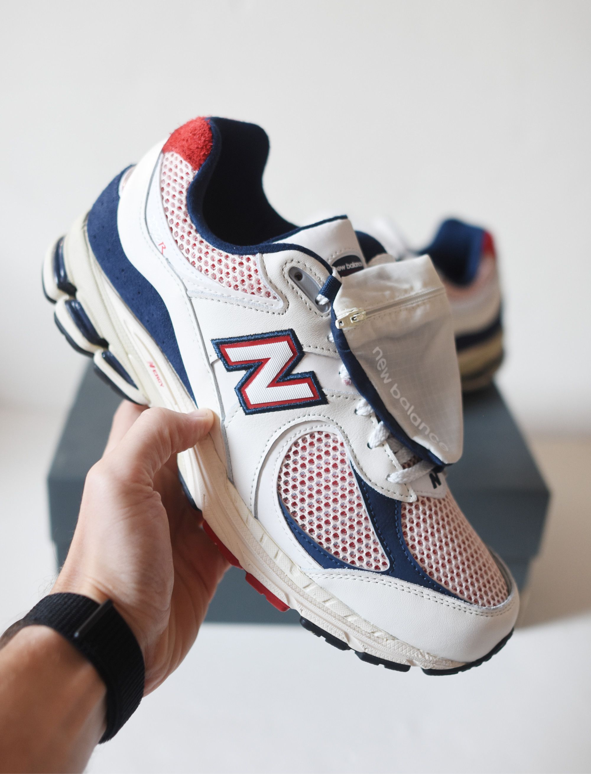 New Balance New Balance 2002R Team Red Navy Pouch - 11us Size US 11 / EU 44 - 2 Thumbnail