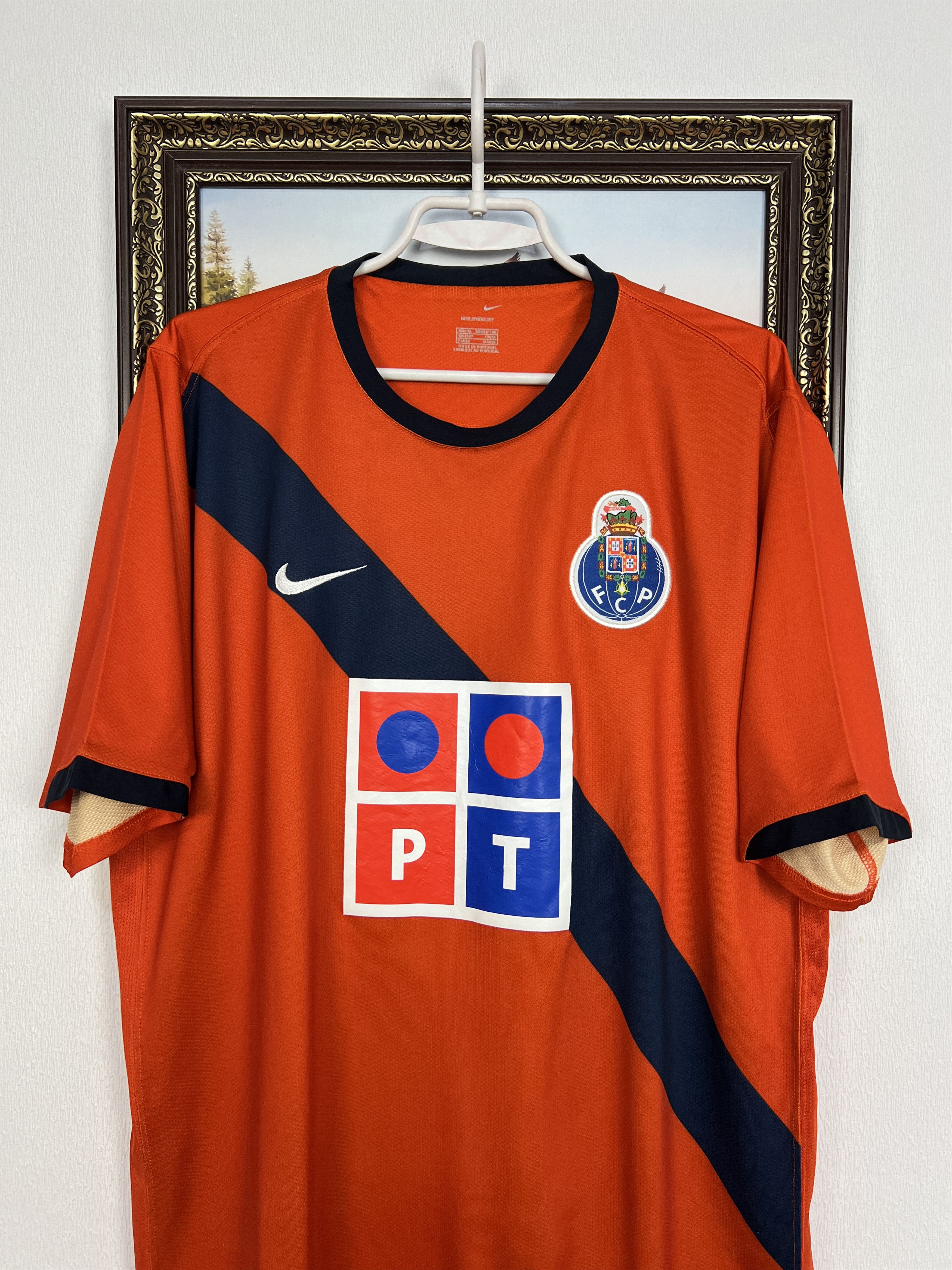 Nike Porto Away football shirt 2006 Soccer Nike Jersey Mens Size US XL / EU 56 / 4 - 2 Thumbnail