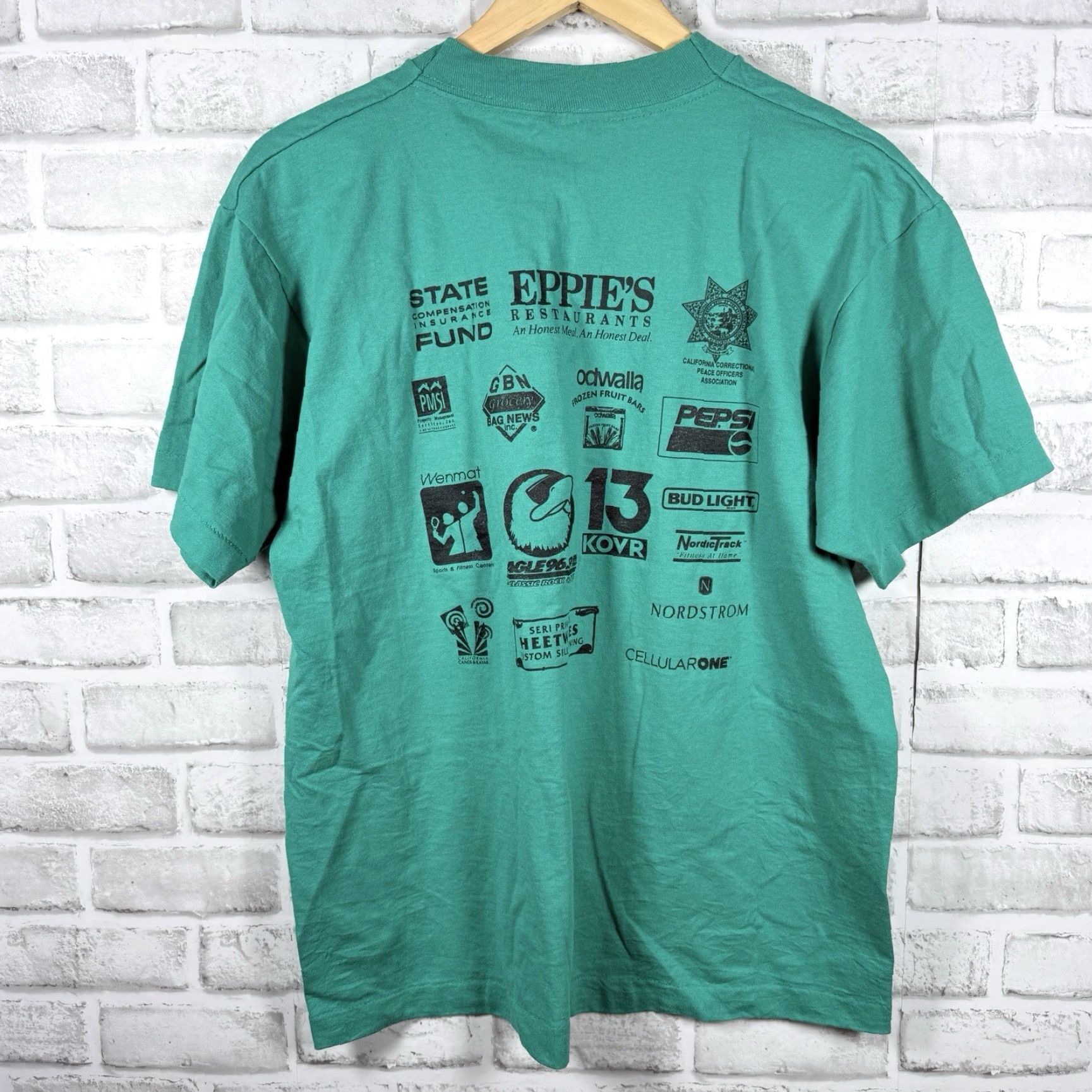 Fruit Of The Loom VTG Fruit Of The Loom Eppies Great Race Graphic Tee Mens L Single Stitch USA Size US L / EU 52-54 / 3 - 5 Thumbnail