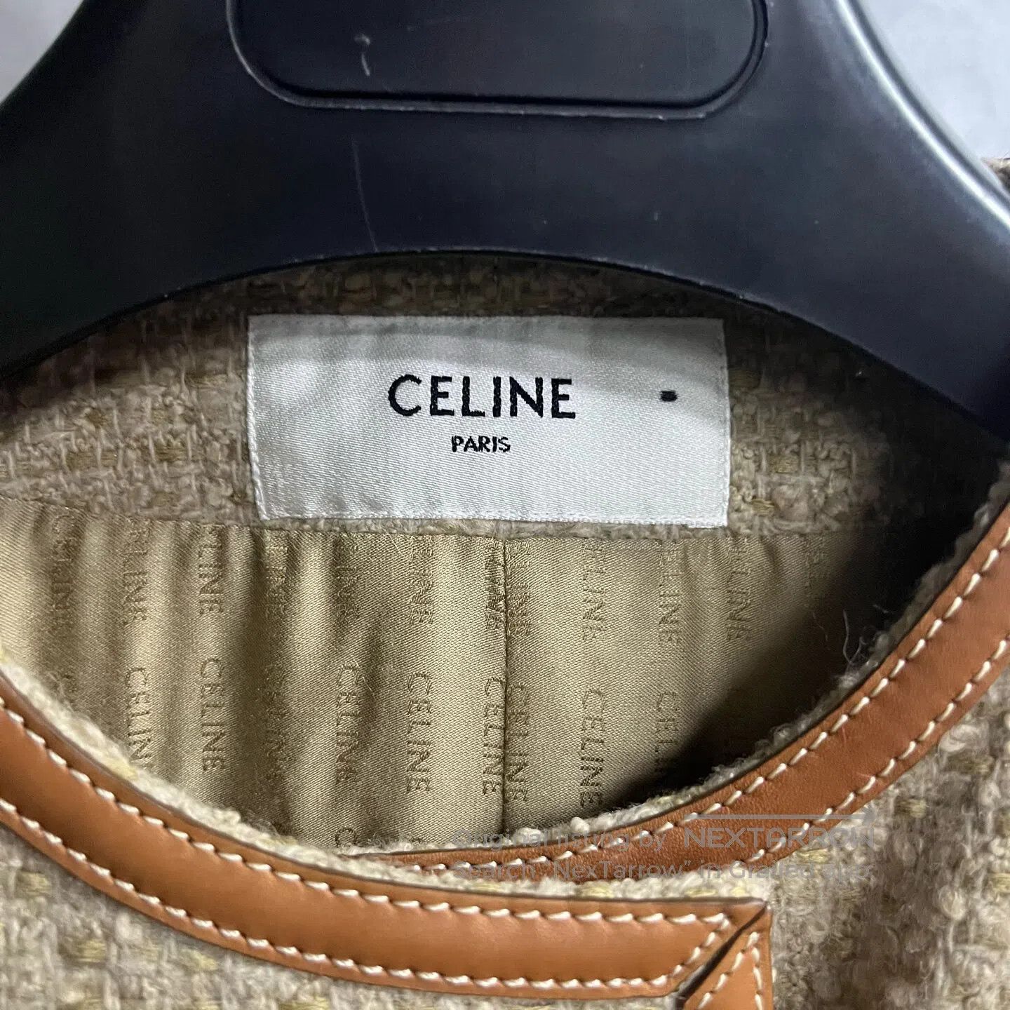 Celine CELINE Knitted circular wool jacket with shoulder straps| Size S / US 4 / IT 40 - 2 Thumbnail