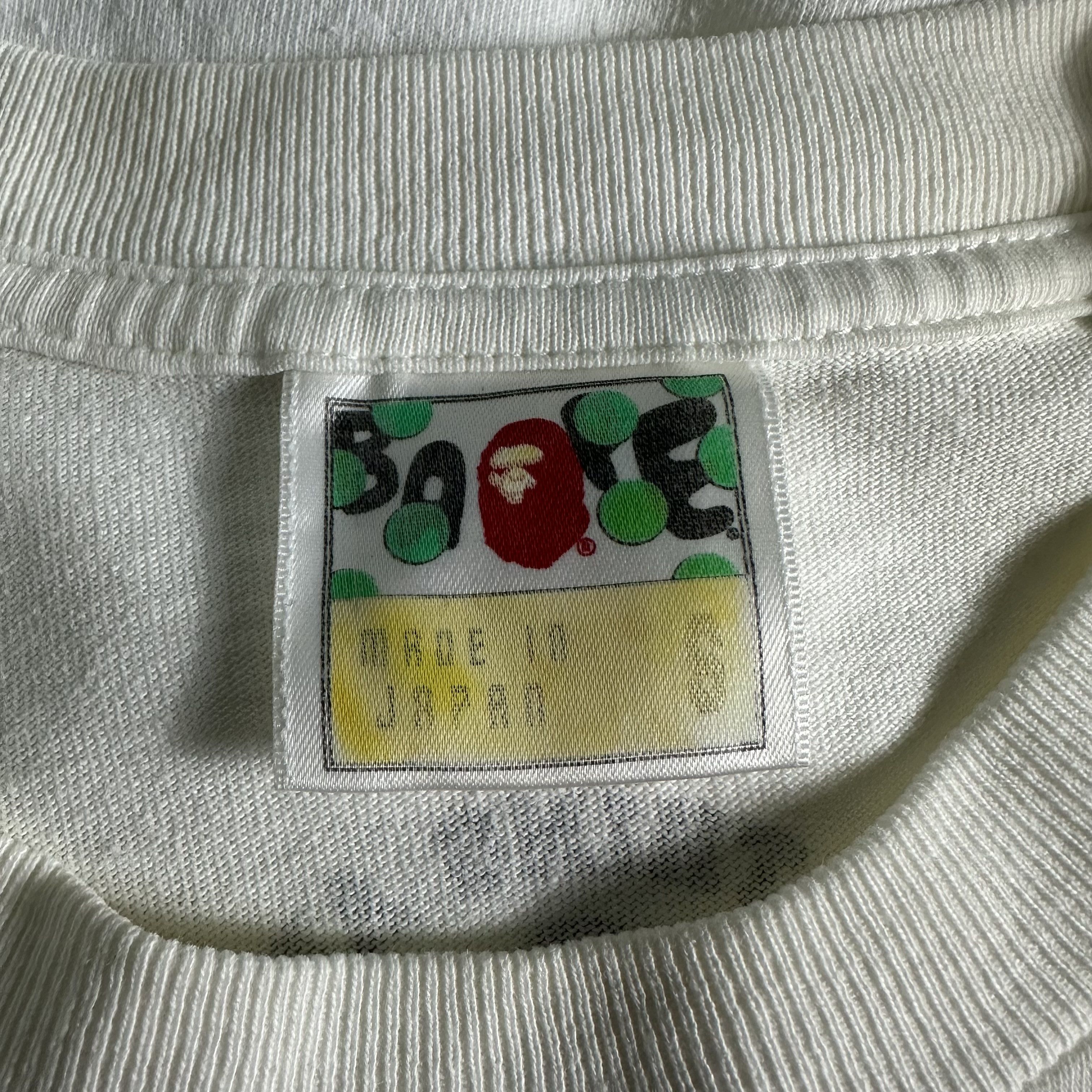 Bape 🔥RARE🔥Vintage Baby Milo Alien BAPE T-shirt Single Stich Size US S / EU 44-46 / 1 - 9 Thumbnail