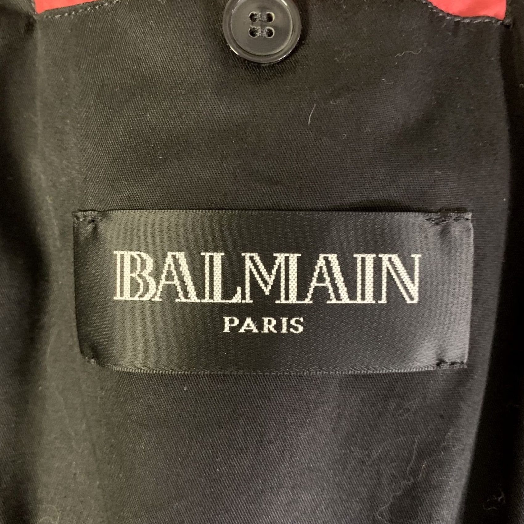 Balmain BALMAIN Size S Red Brick Cotton Polyamide Quilted Jacket Mens Jacket Size US S / EU 44-46 / 1 - 7 Thumbnail
