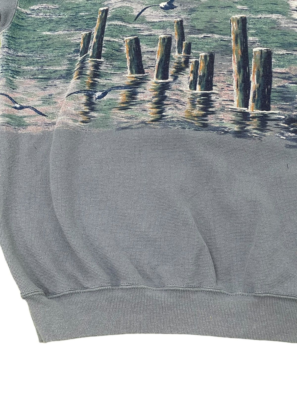 Vintage Vtg Art Unlimited Sportswear Sweatshirt Lake Printed 5🟩7 Size US XXL / EU 58 / 5 - 15 Thumbnail