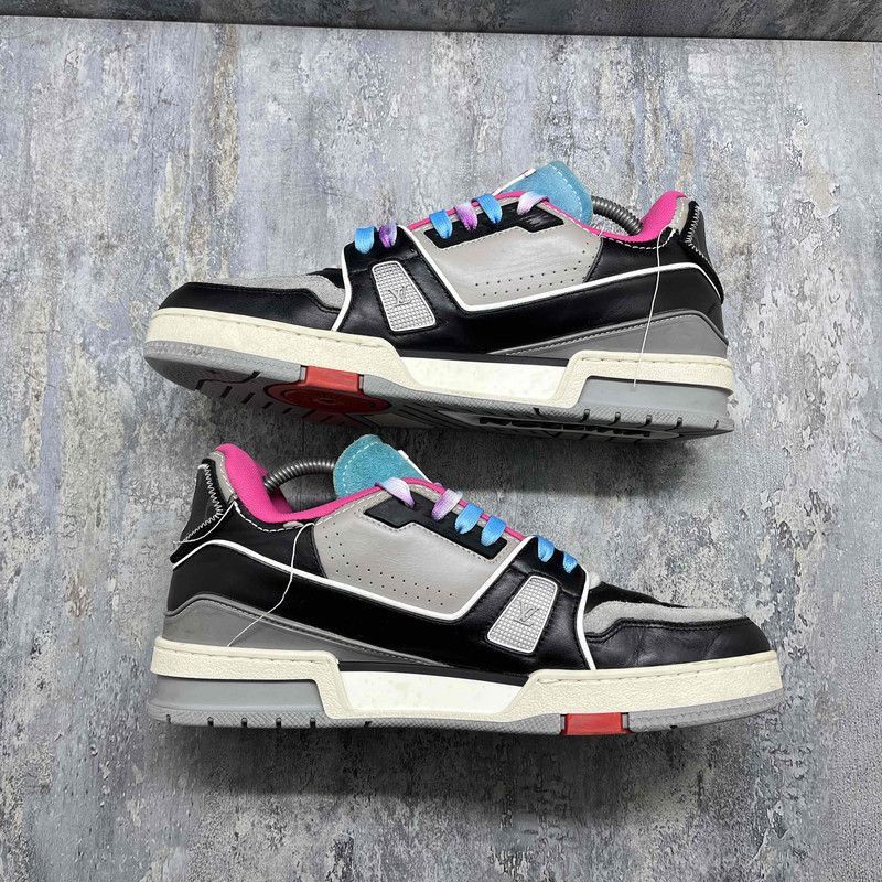 Louis Vuitton Louis Vuitton Colorful Low-top Fashion Sneakers -2508 Size US 8 / EU 41 - 7 Thumbnail