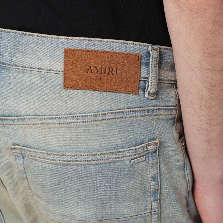 Amiri o1d2blof0226 MX1 Jeans in Light Blue Size US 32 / EU 48 - 5 Thumbnail