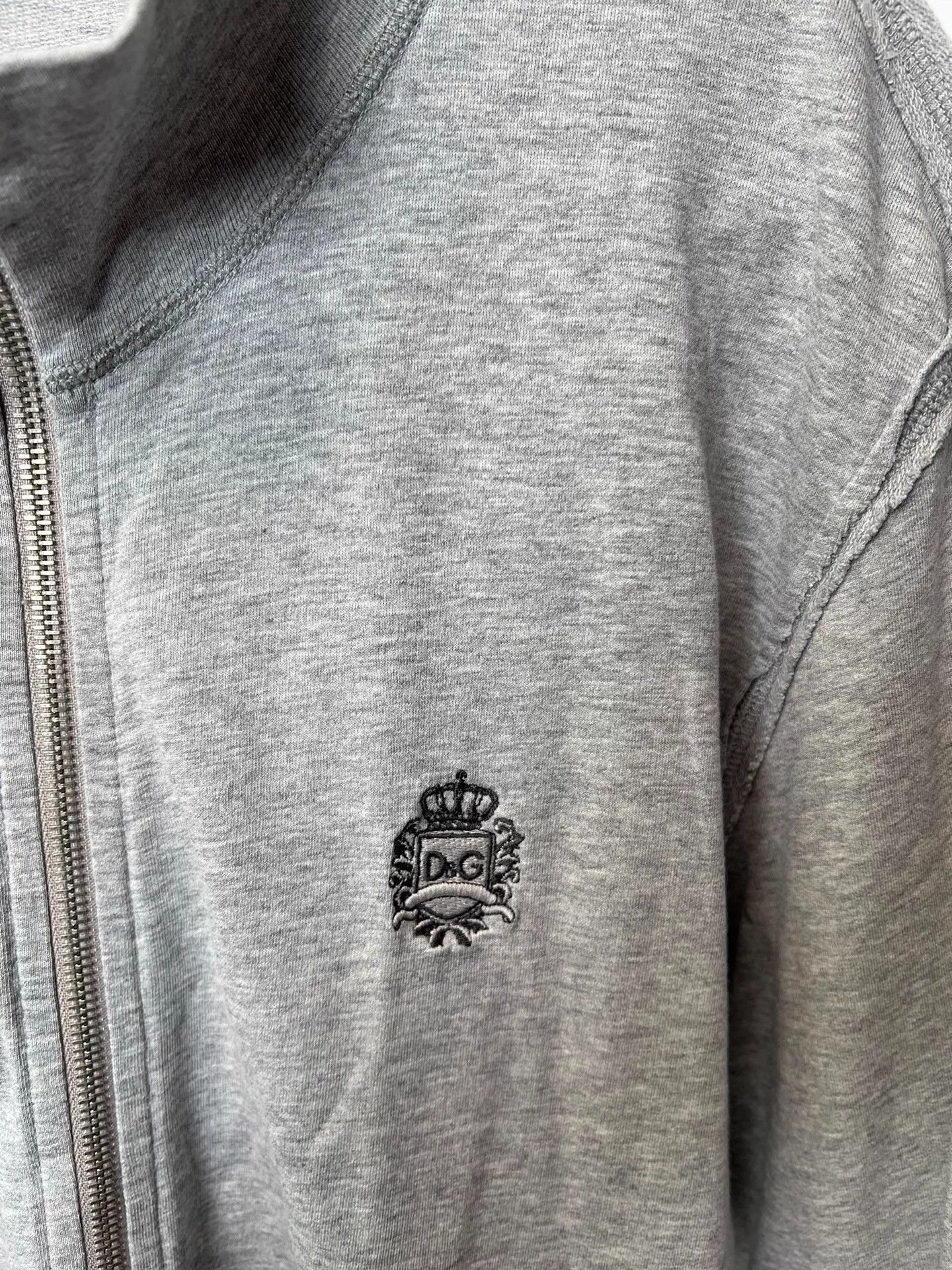 Dolce & Gabbana Dolce & Gabbana Reverse Stand Collar Embroidered Zip Hoodie Size US M / EU 48-50 / 2 - 4 Thumbnail