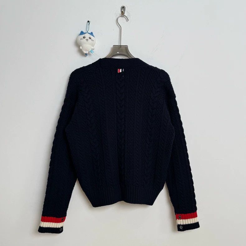 Thom Browne Thom Browne Colorful wool knit sweater Size US XL / EU 56 / 4 - 3 Thumbnail