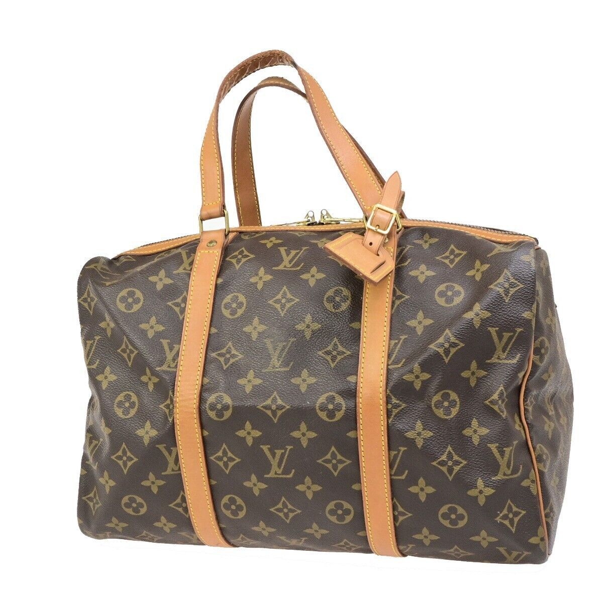 Louis Vuitton Sac Souple Brown Canvas Travel Bag (Pre-Owned) Size ONE SIZE - 1 Thumbnail