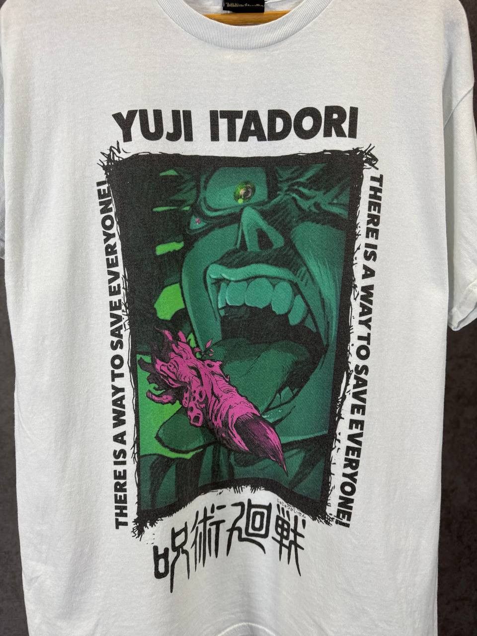 Anime × Japanese Brand Jujutsu Kaisen Yuji Itadori anima Japanese tee Size US M / EU 48-50 / 2 - 3 Thumbnail