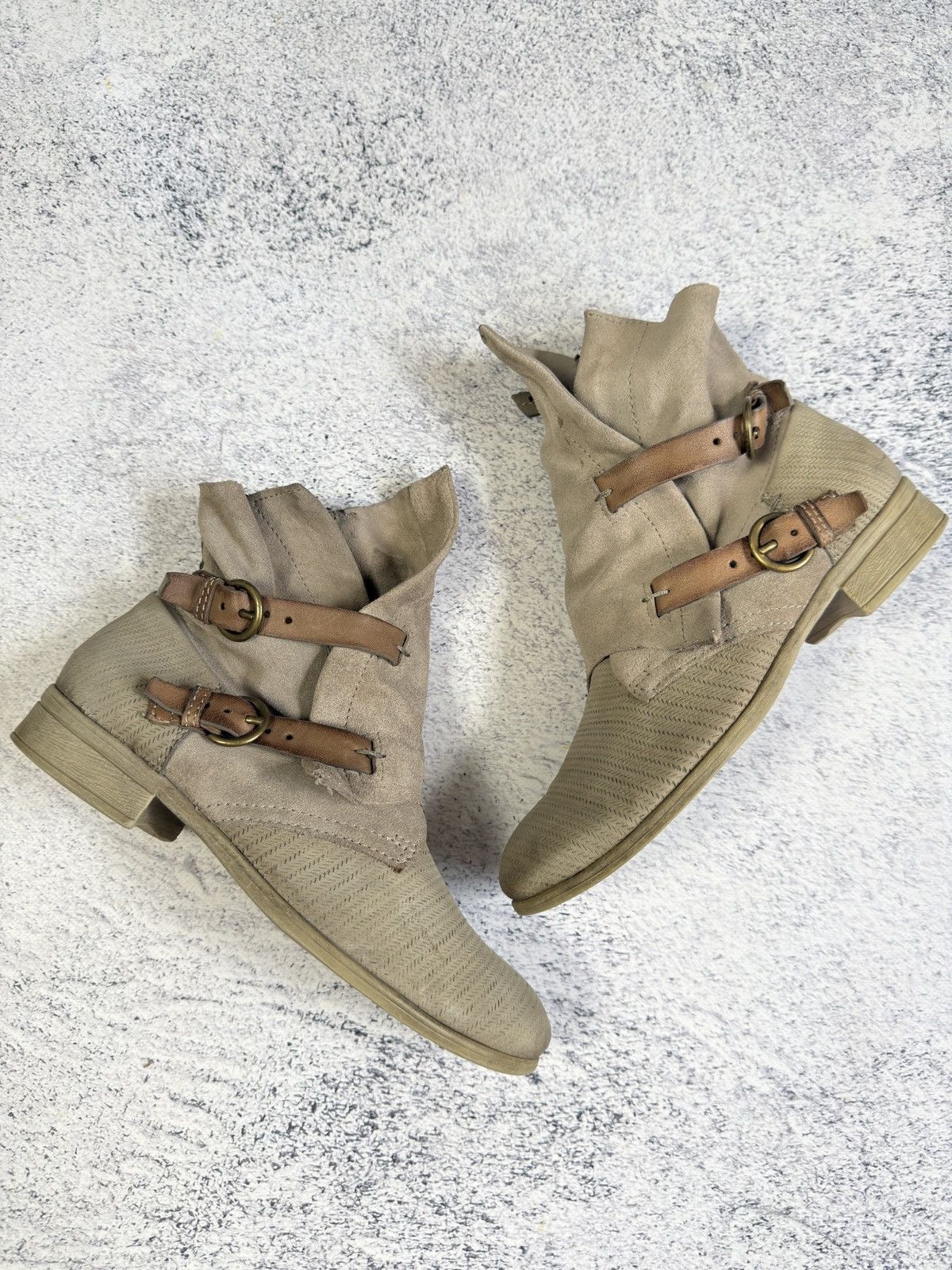 A.S.98 🔥A.S.98 Airsteps Style Ankle Straps Vintage Western Boots Size US 8 / EU 41 - 2 Thumbnail