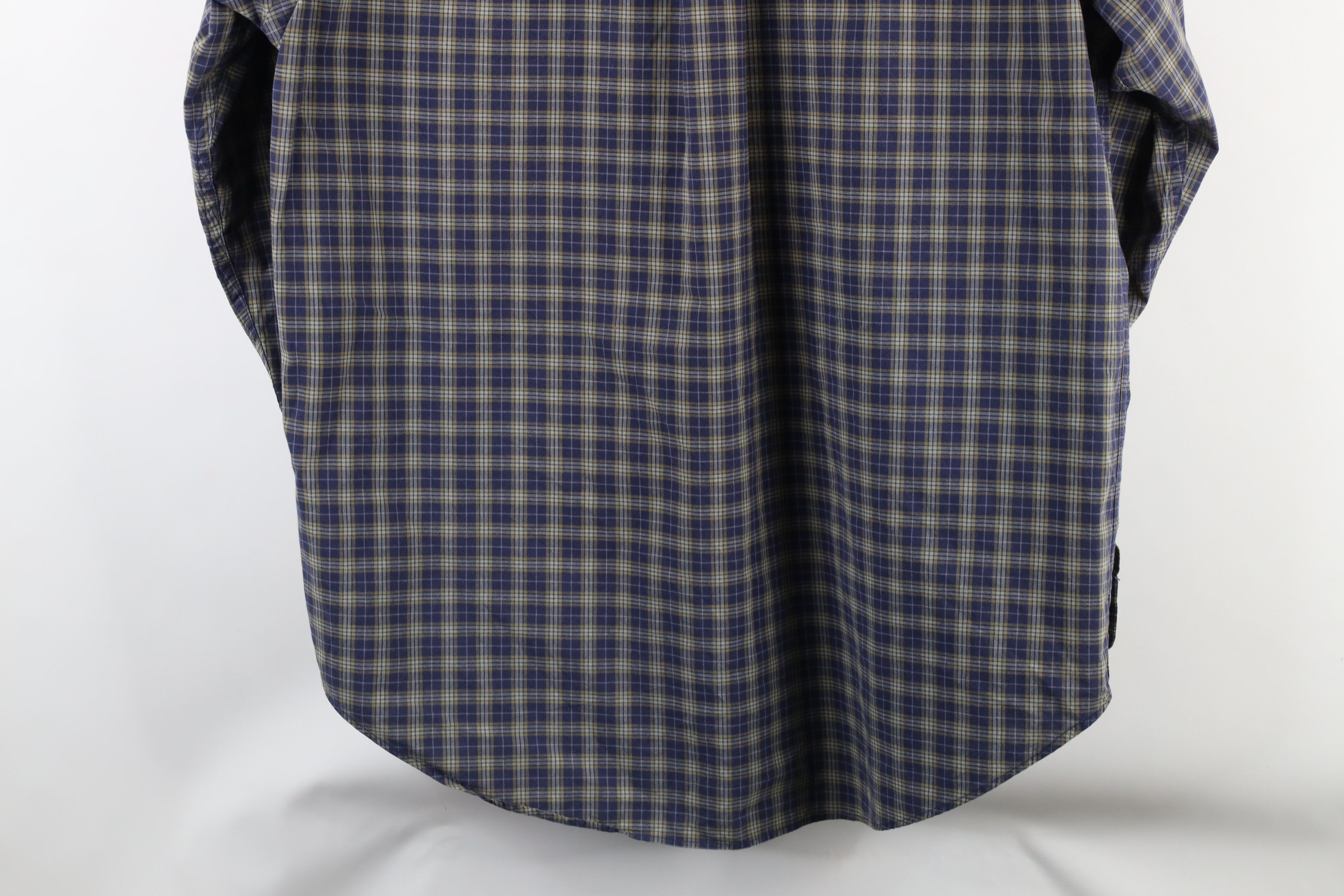 Nautica × Vintage Vintage 90s Nautica Fit Collared Button Down Shirt Plaid Size US M / EU 48-50 / 2 - 10 Thumbnail