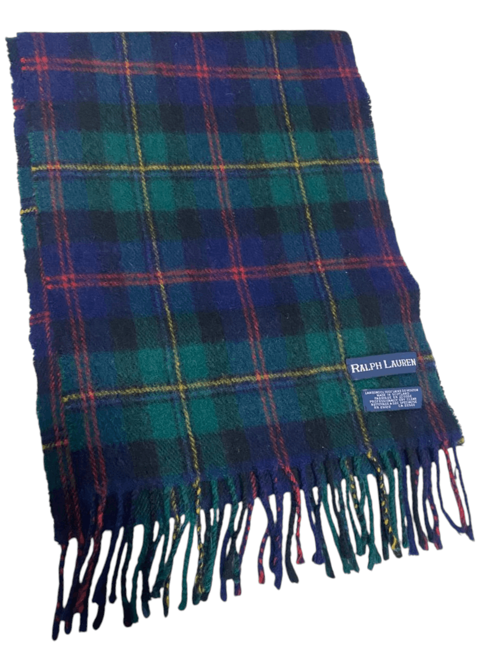 Ralph Lauren Ralph Lauren Lambswool Scarf 60x11" – Made in Scotland Size ONE SIZE - 3 Thumbnail