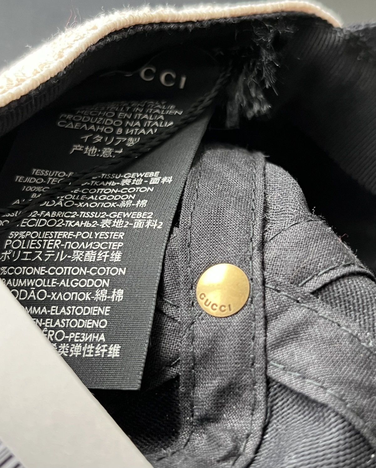 Gucci Gucci Runway Logo Baseball Hat Brand New Limited Edition Size ONE SIZE - 11 Thumbnail