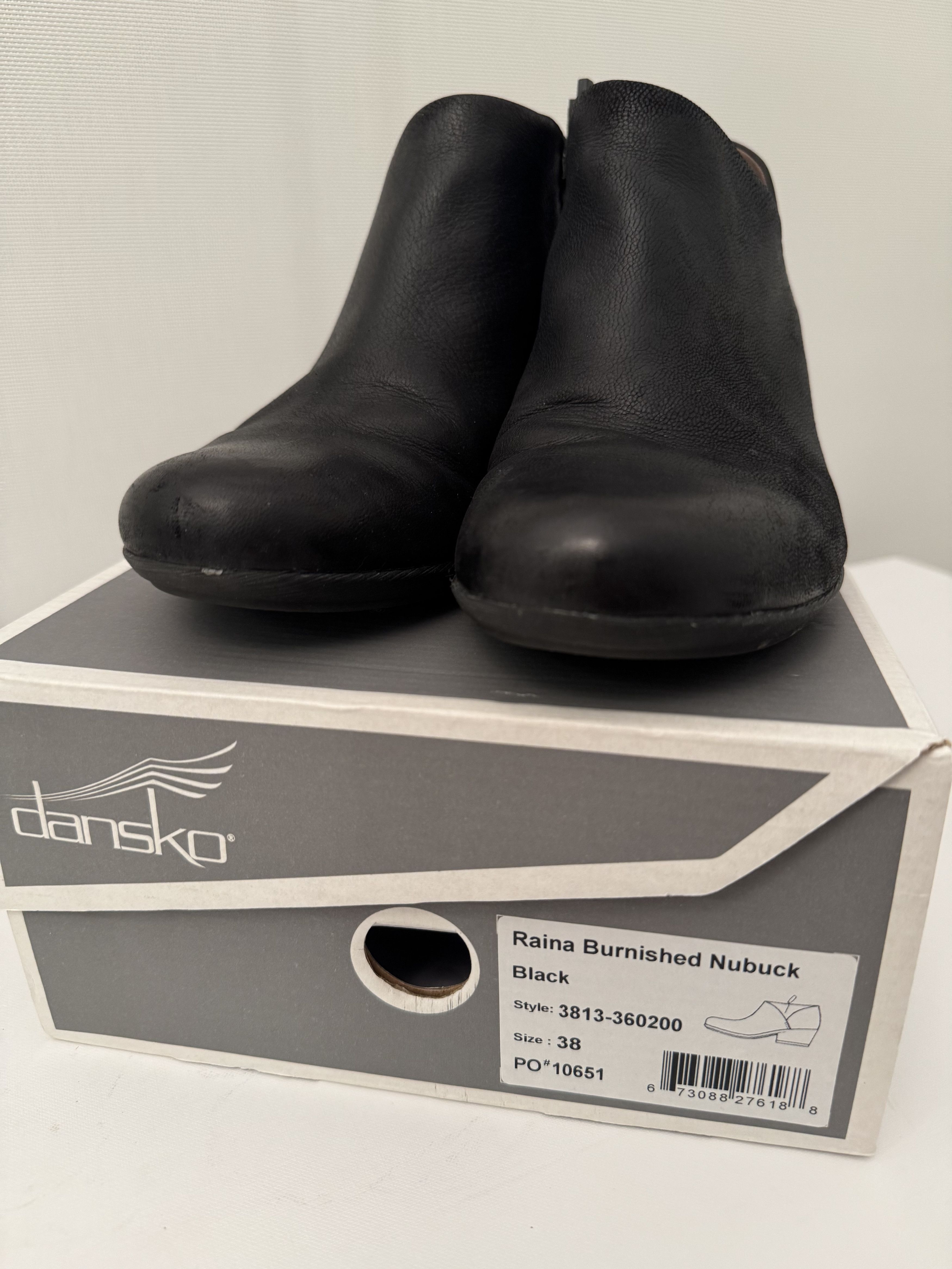 Dansko Raina Burnished Nubuck Ankle Boots Size US 8 / IT 38 - 8 Thumbnail