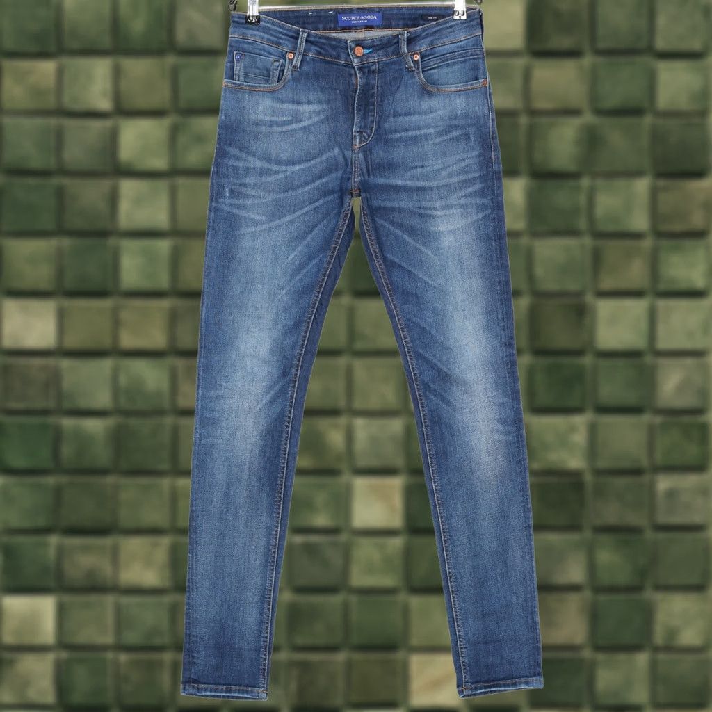 Scotch & Soda SCOTCH & SODA SKIM Skinny Fit Stretch Jeans Men Size W30 L34 DZ4677 Size US 30 / EU 46 - 1 Thumbnail