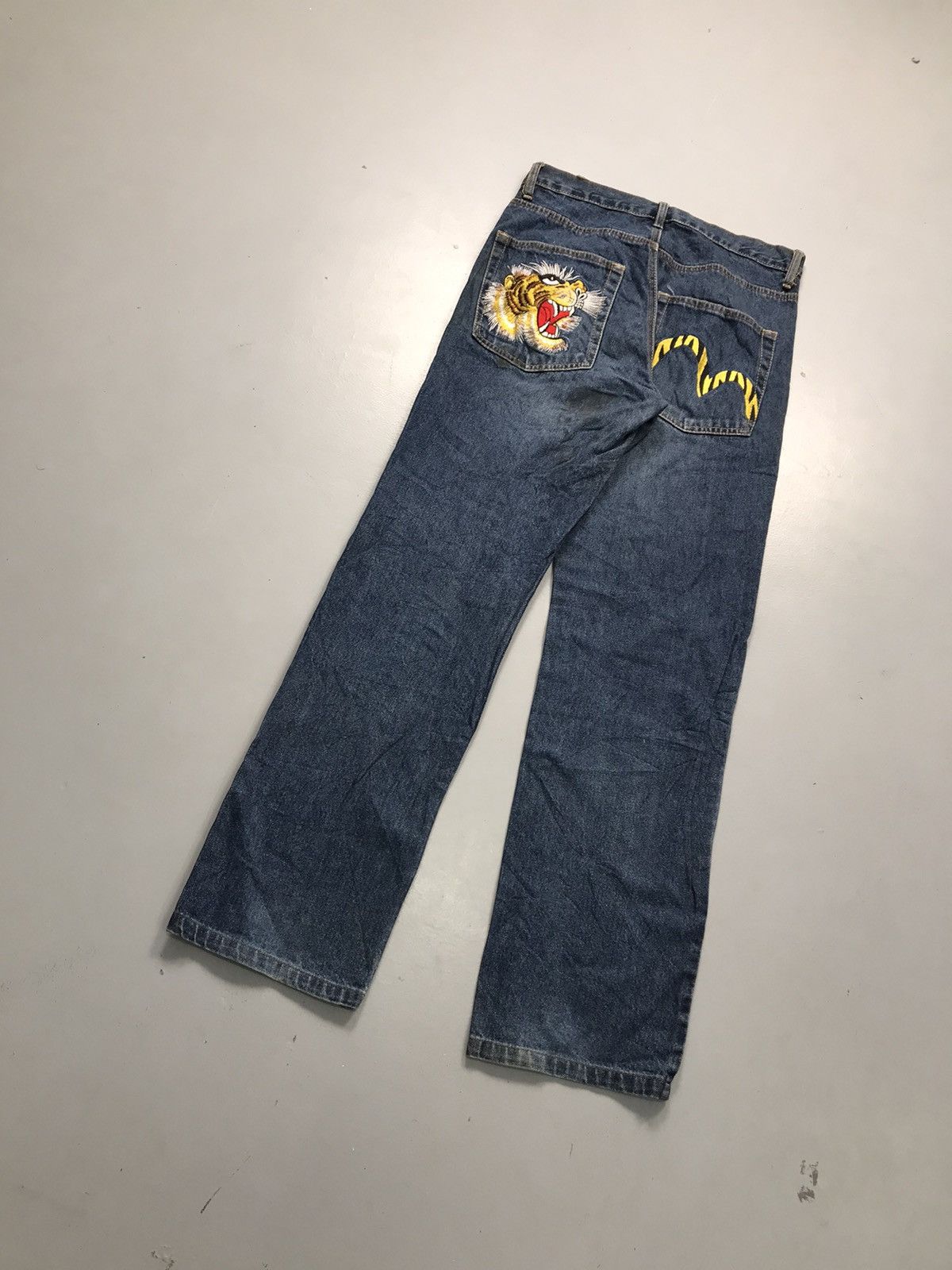 Japanese Brand Vintage Japanese brand seagull embroidered denim Size US 30 / EU 46 - 9 Thumbnail