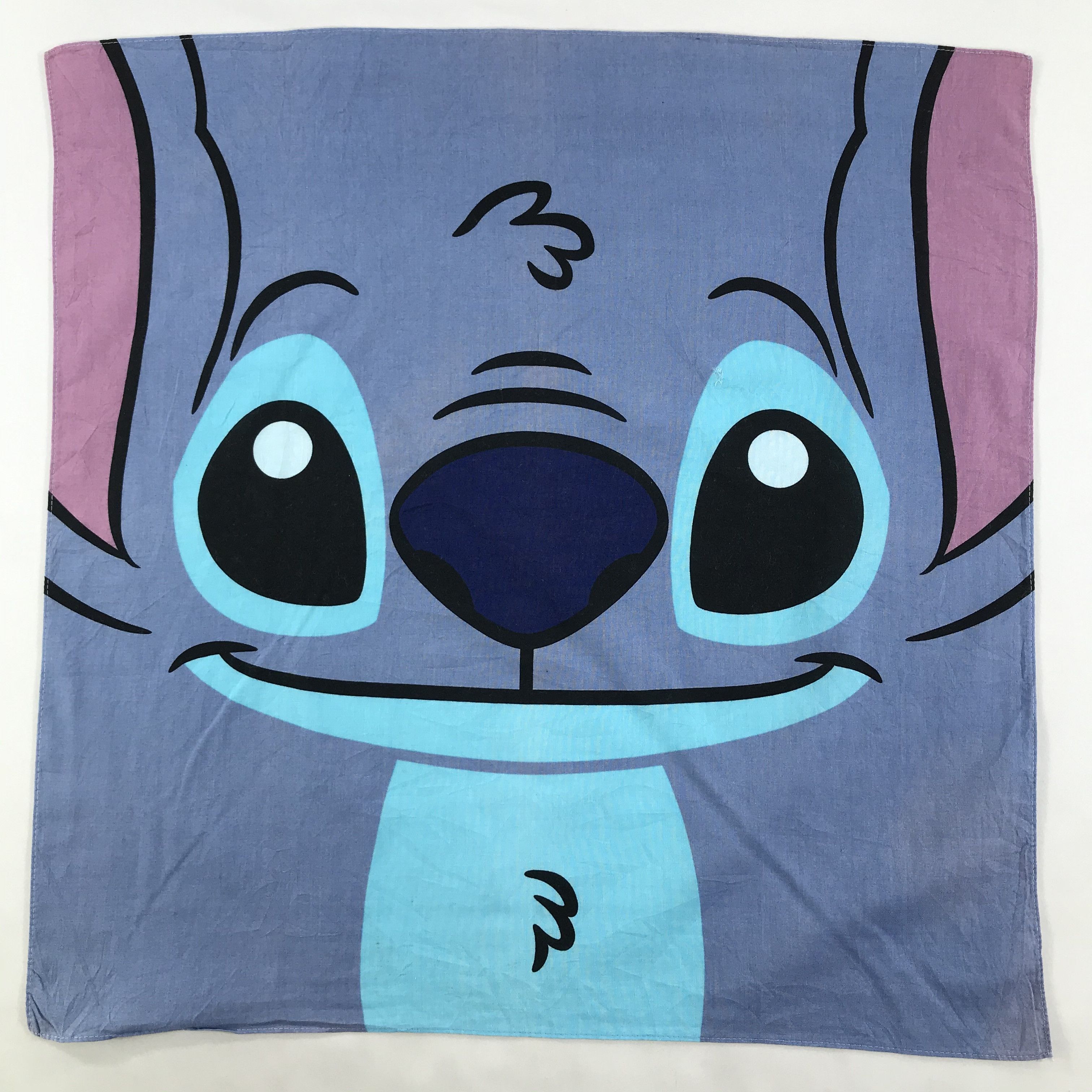 Disney × Vintage Lilo and Stitch Bandana / Handkerchief / Neckerchief - S1857 Size ONE SIZE - 1 Thumbnail