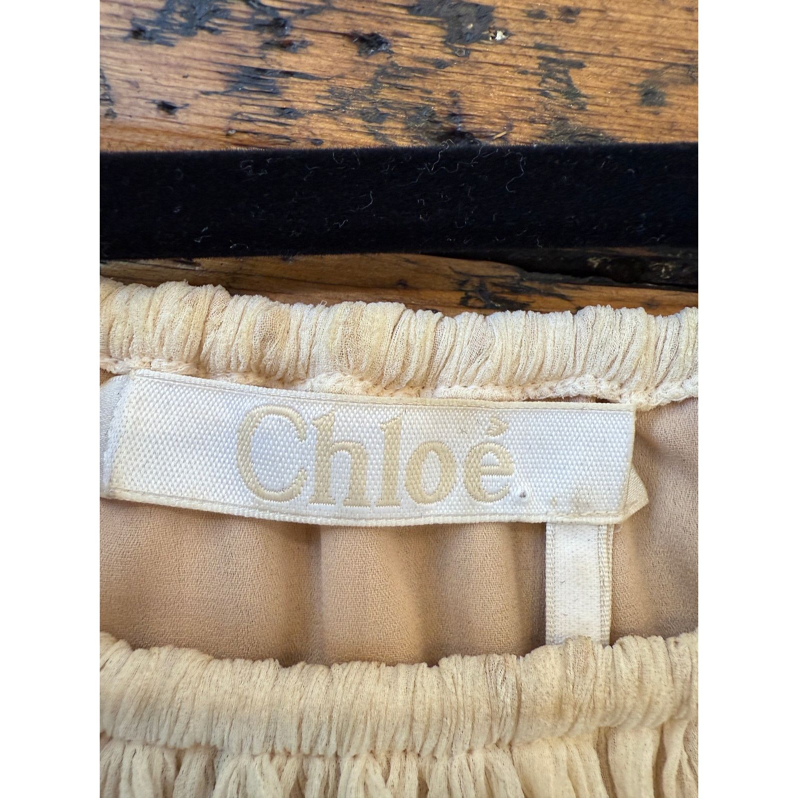 Chloe Vintage Chloe Silk Ruffled Blouse Size XS / US 0-2 / IT 36-38 - 4 Thumbnail