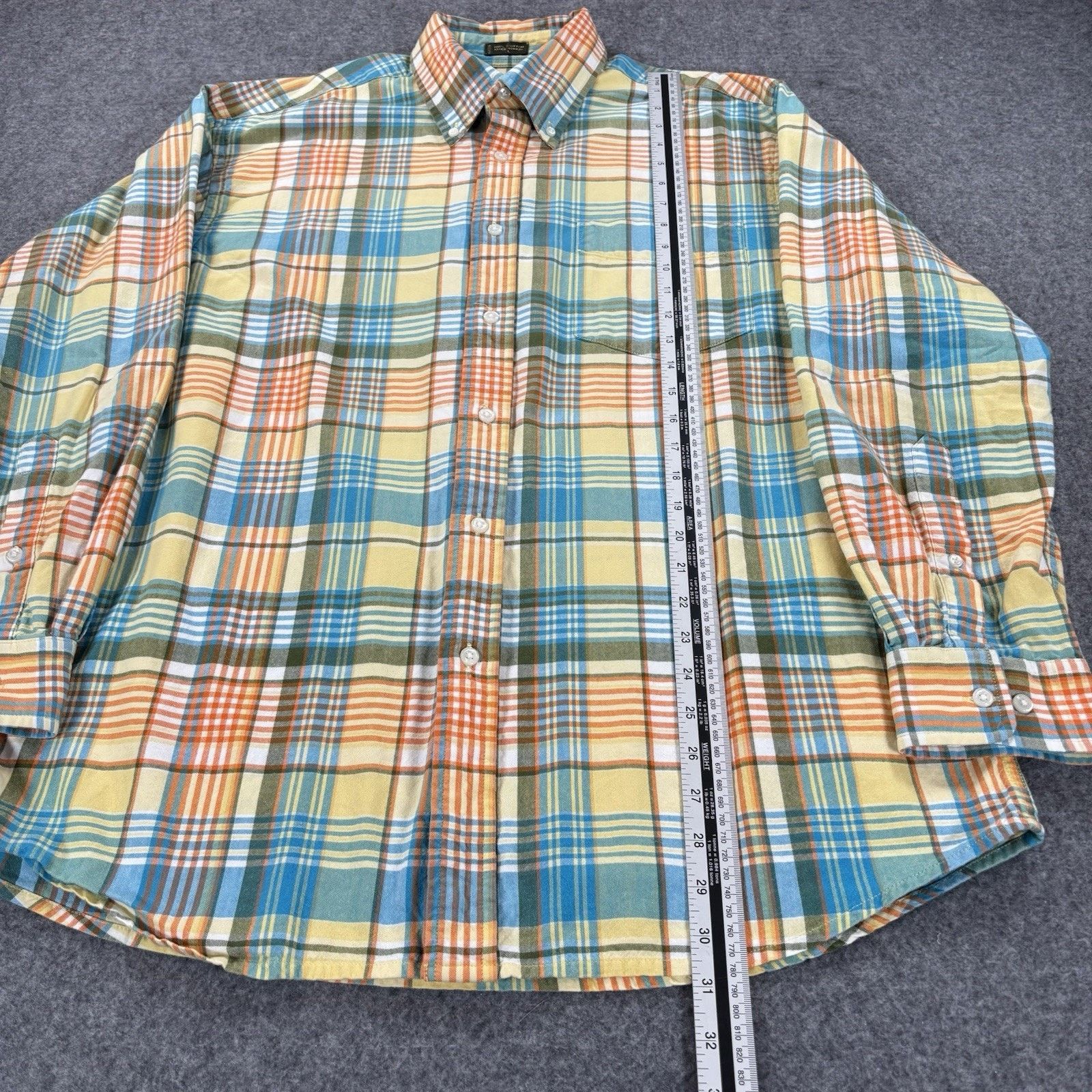 Orvis Orvis Signature Collection Shirt Mens Large Plaid Cotton Size US L / EU 52-54 / 3 - 7 Thumbnail