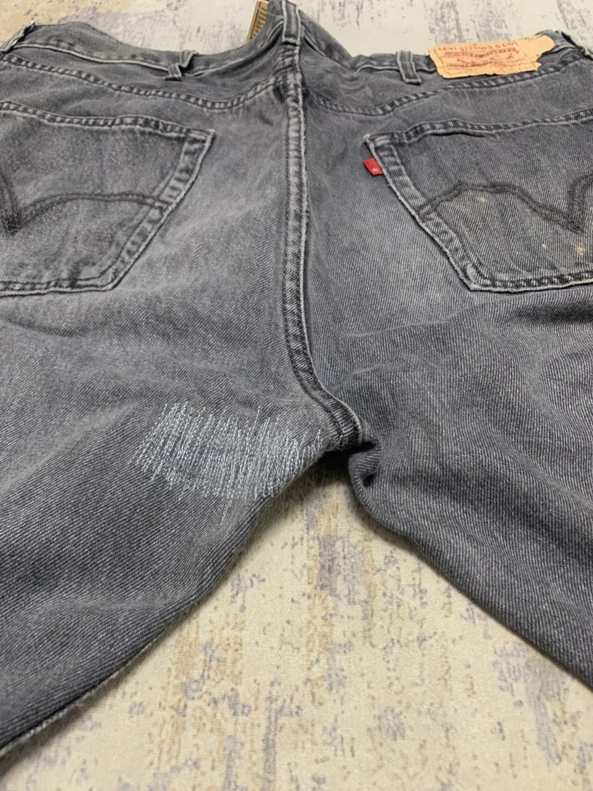 Levi's Vintage Y2K Levi's 501 Faded Black Jeans W36 Size US 38 / EU 54 - 9 Thumbnail