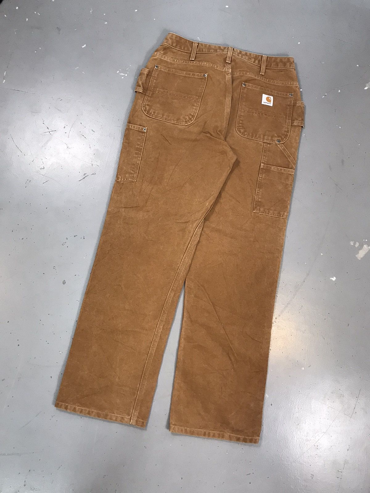 Carhartt × Vintage Vintage Carhartt WB136 211 double knee denim Size US 32 / EU 48 - 8 Thumbnail