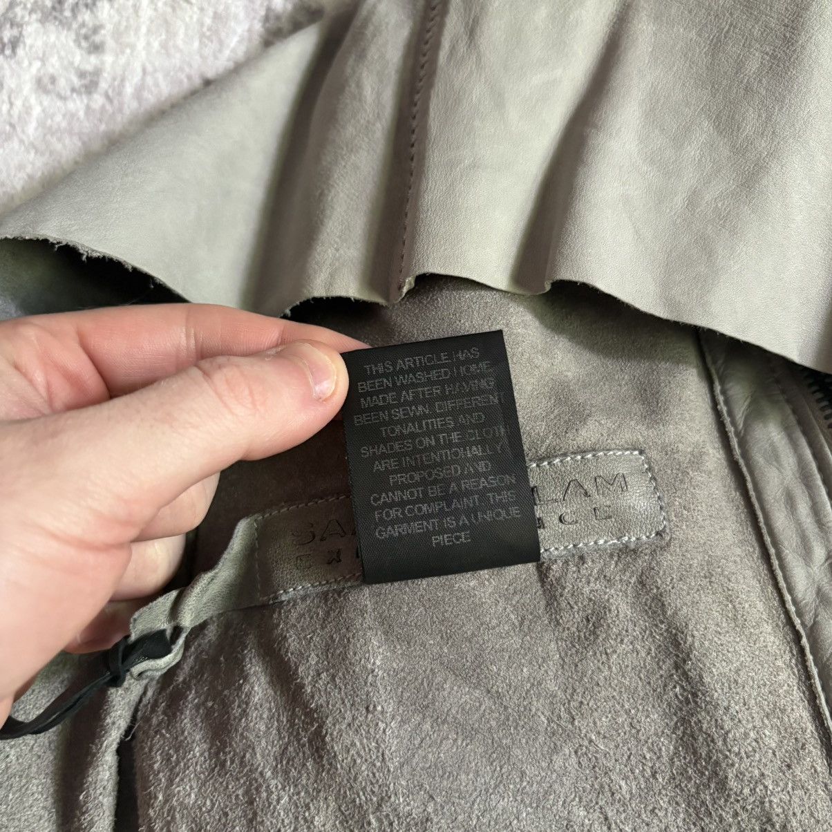 Isaac Sellam Experience Isaac Sellam SS15 Calfskin Leather Overlock Stitched Jacket Size US S / EU 44-46 / 1 - 12 Thumbnail